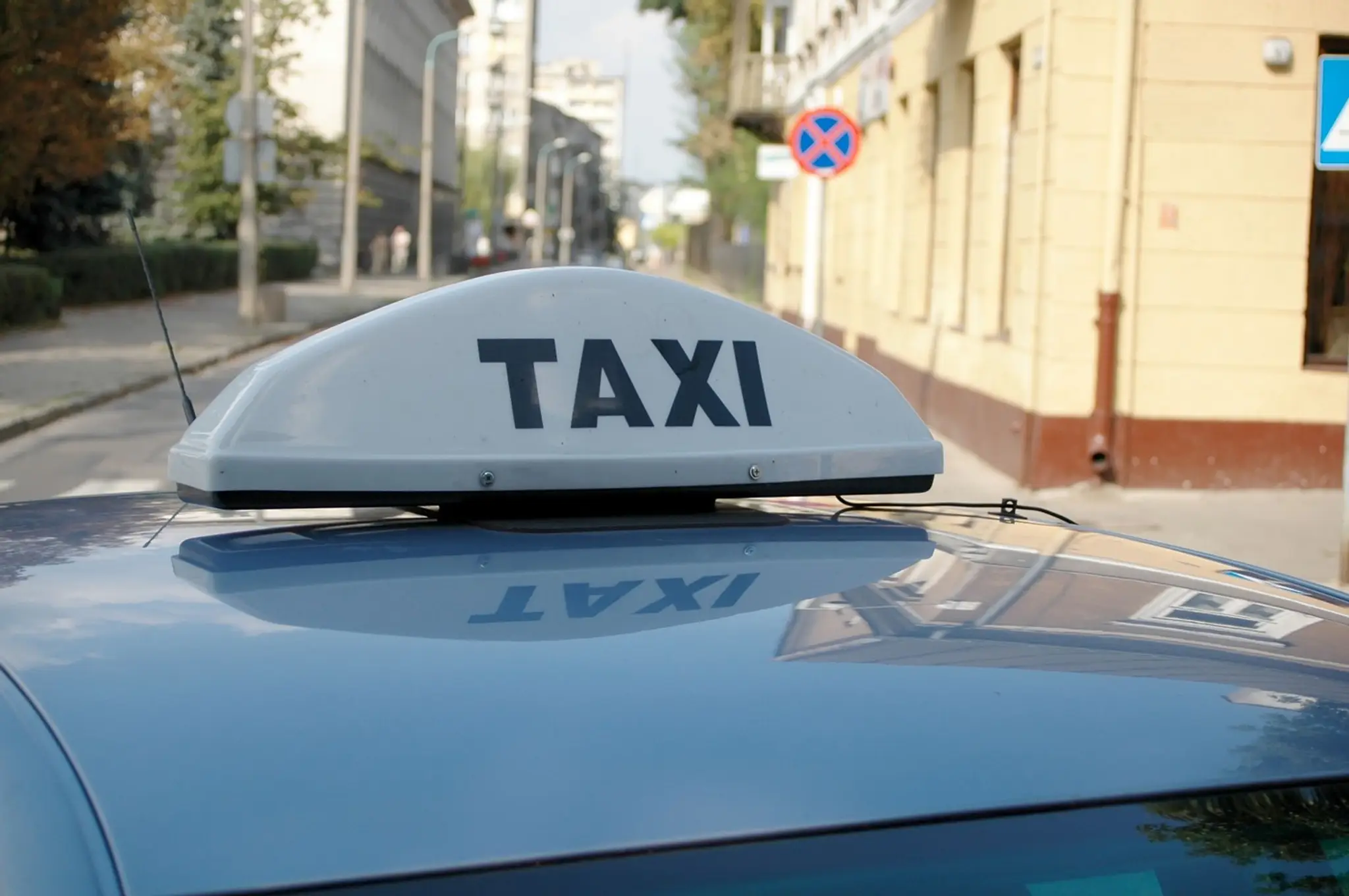 Taxi. Ilustračná snímka.