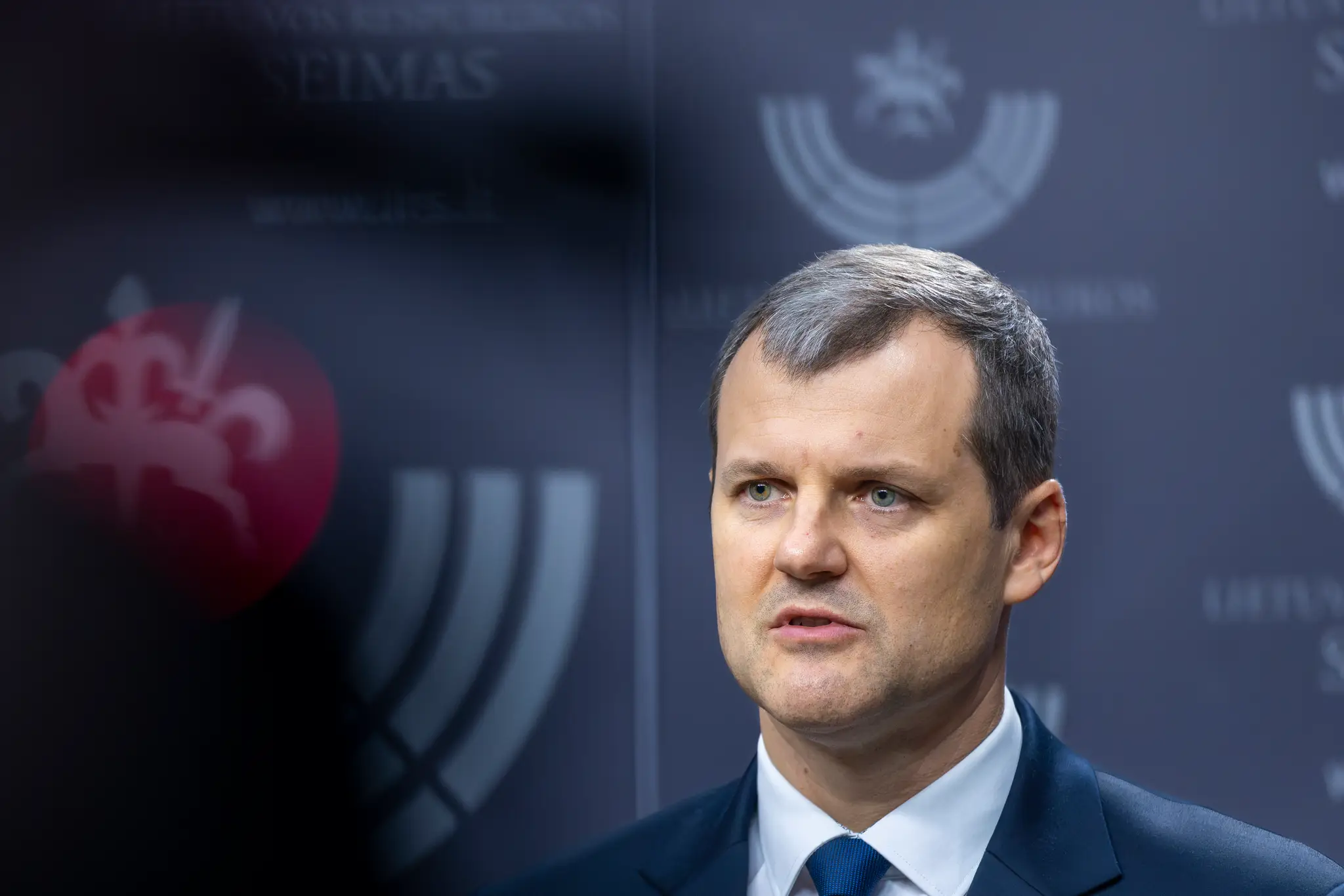 Litovský premiér Gintautas Paluckas.