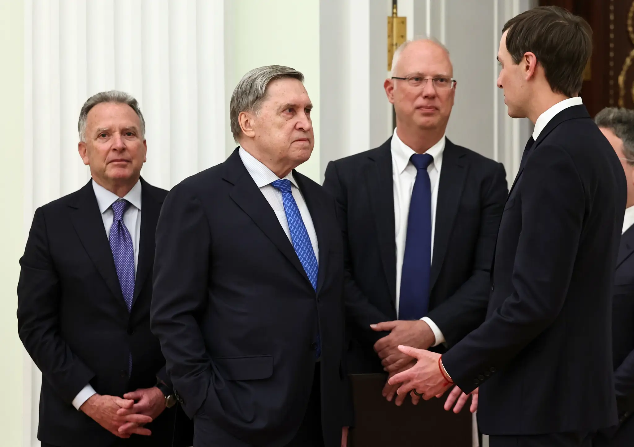 Zľava Steve Witkoff a Jurij Ušakov.