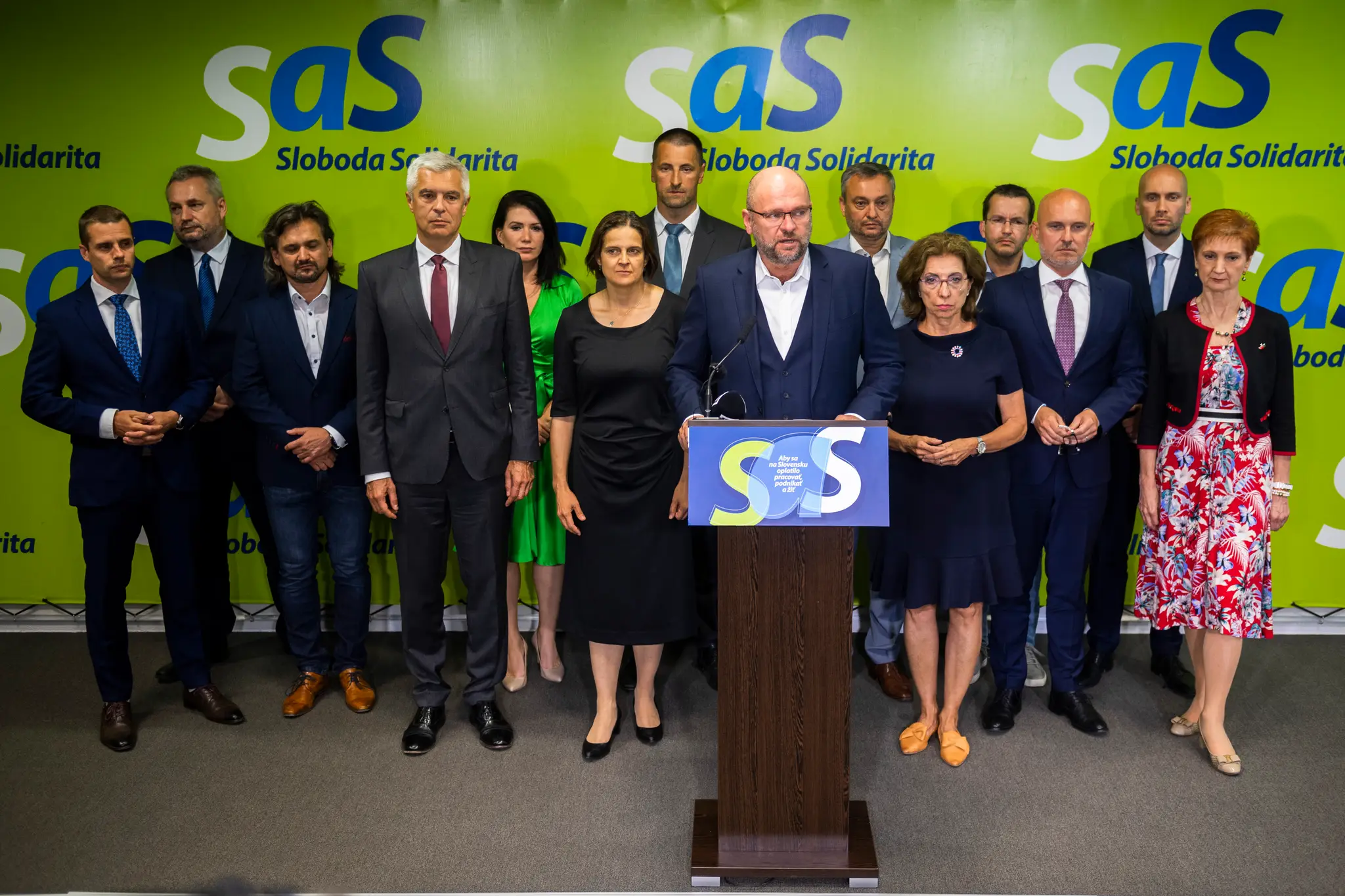 Strana SaS vypovedá koaličnú zmluvu (6.7.2022)