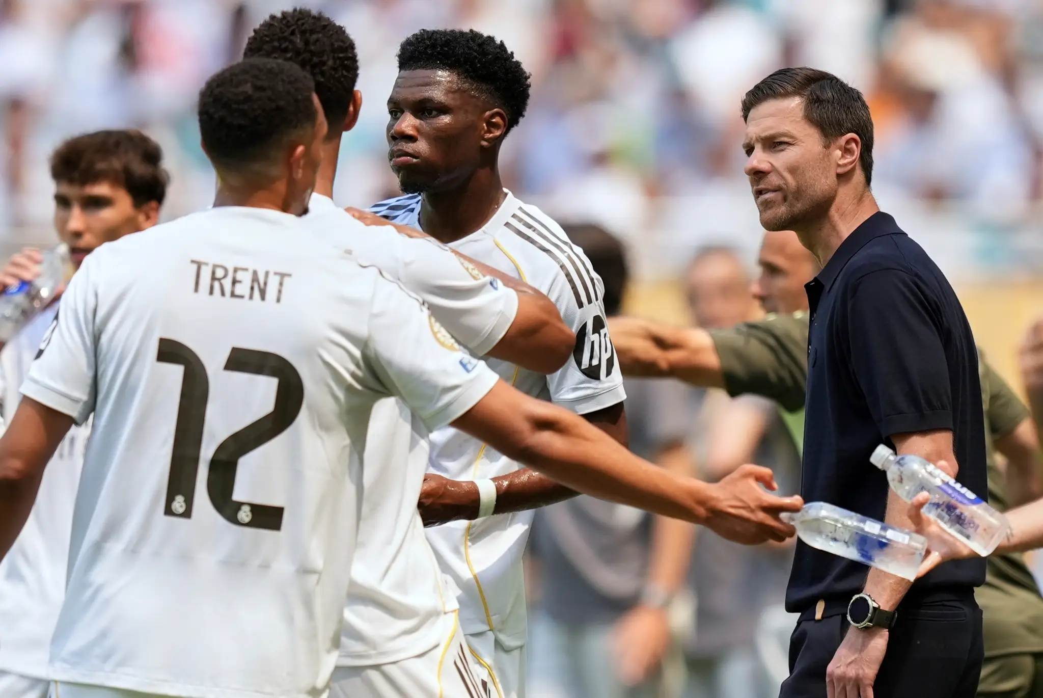 Tréner Realu Madrid Xabi Alonso.