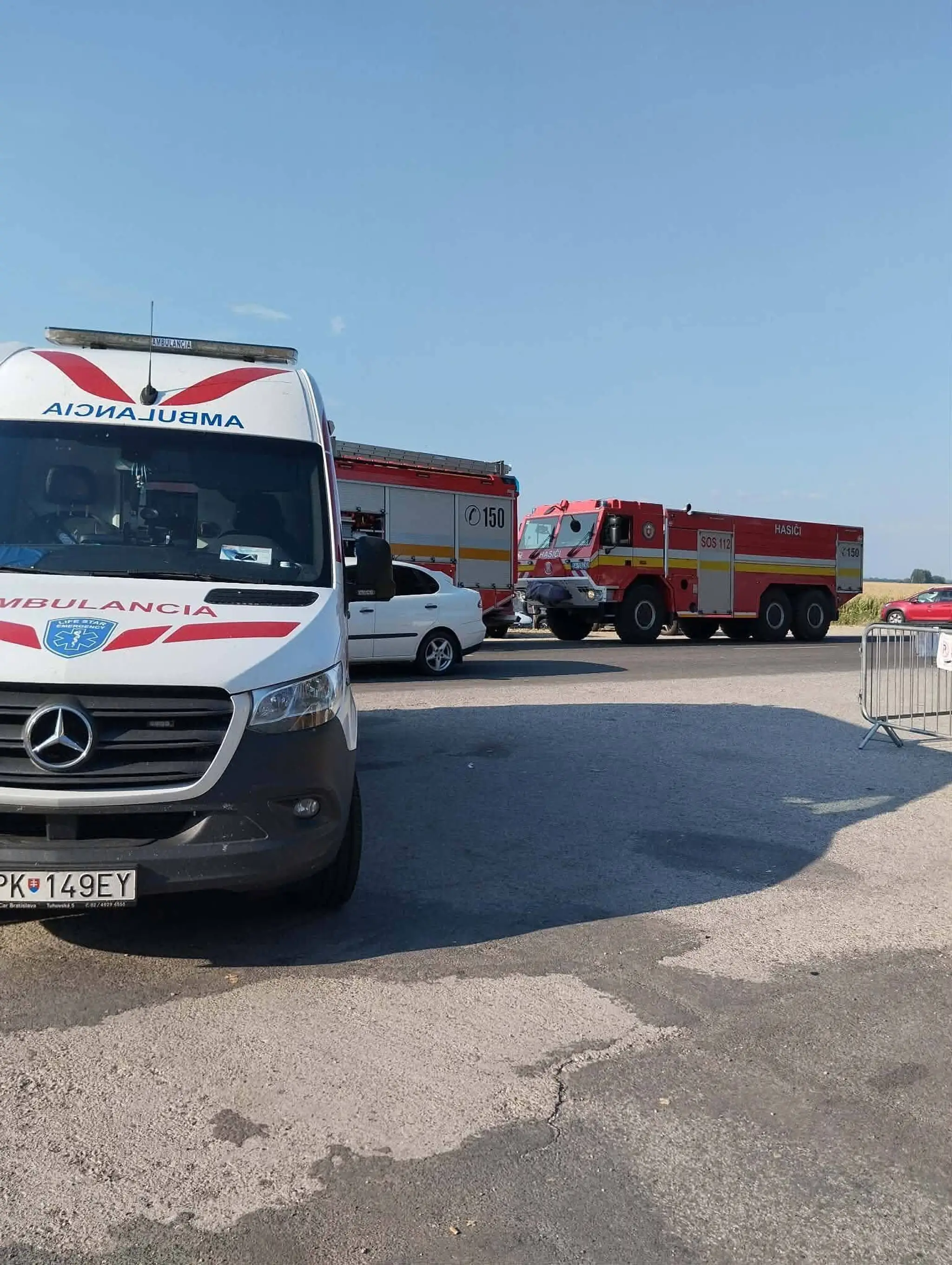 Zásah na kúpalisku v Diakovciach.