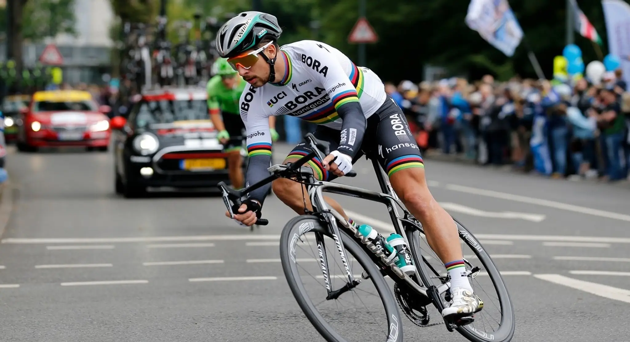 Peter Sagan počas 3. etapy Tour de France 2017.