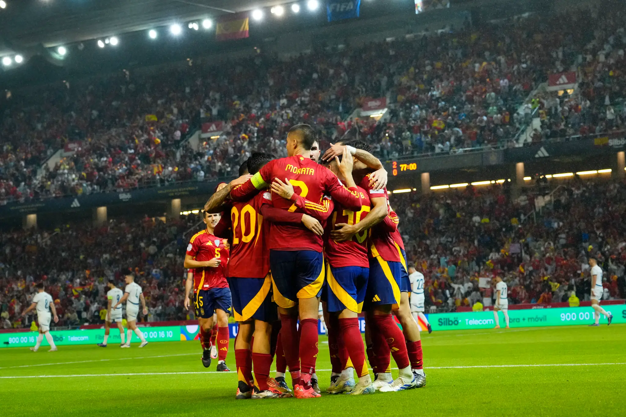 Španieli majú postup vo vrecku.