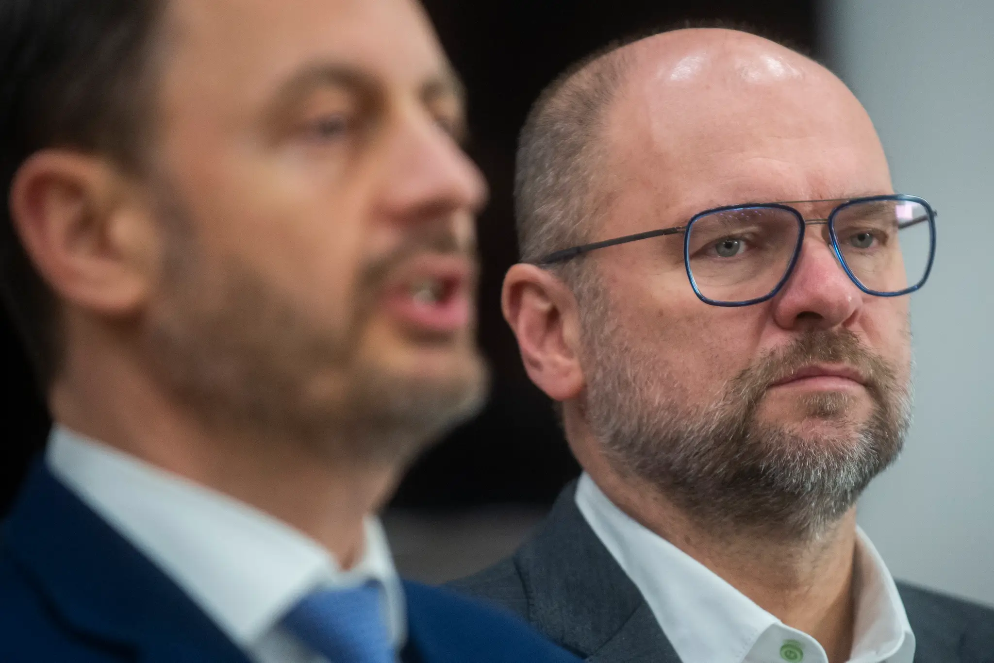 Eduard Heger (OĽANO) a Richard Sulík (SaS).