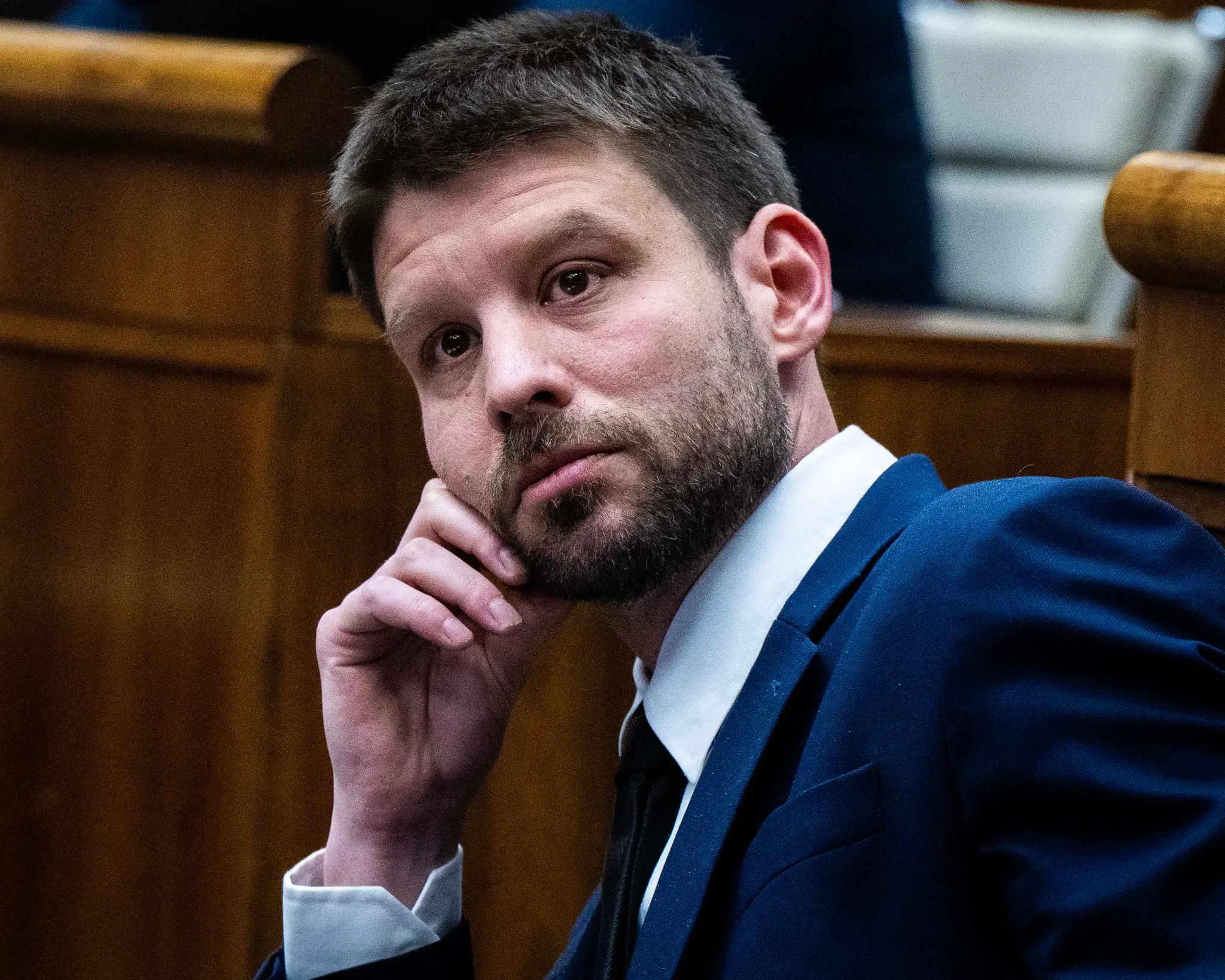 Predseda Progresívneho Slovenska Michal Šimečka