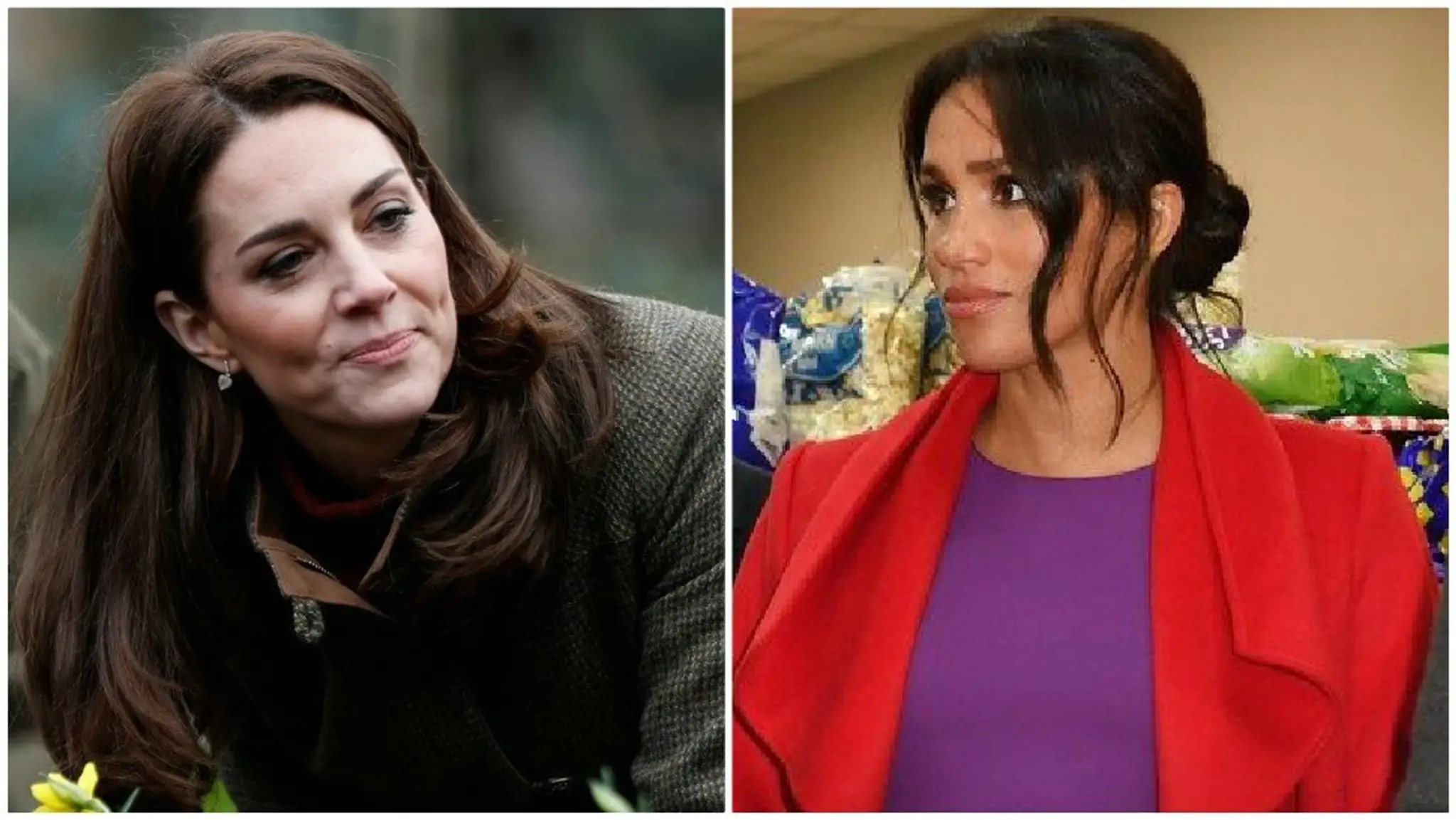 Kate Middleton a Meghan Markle. 