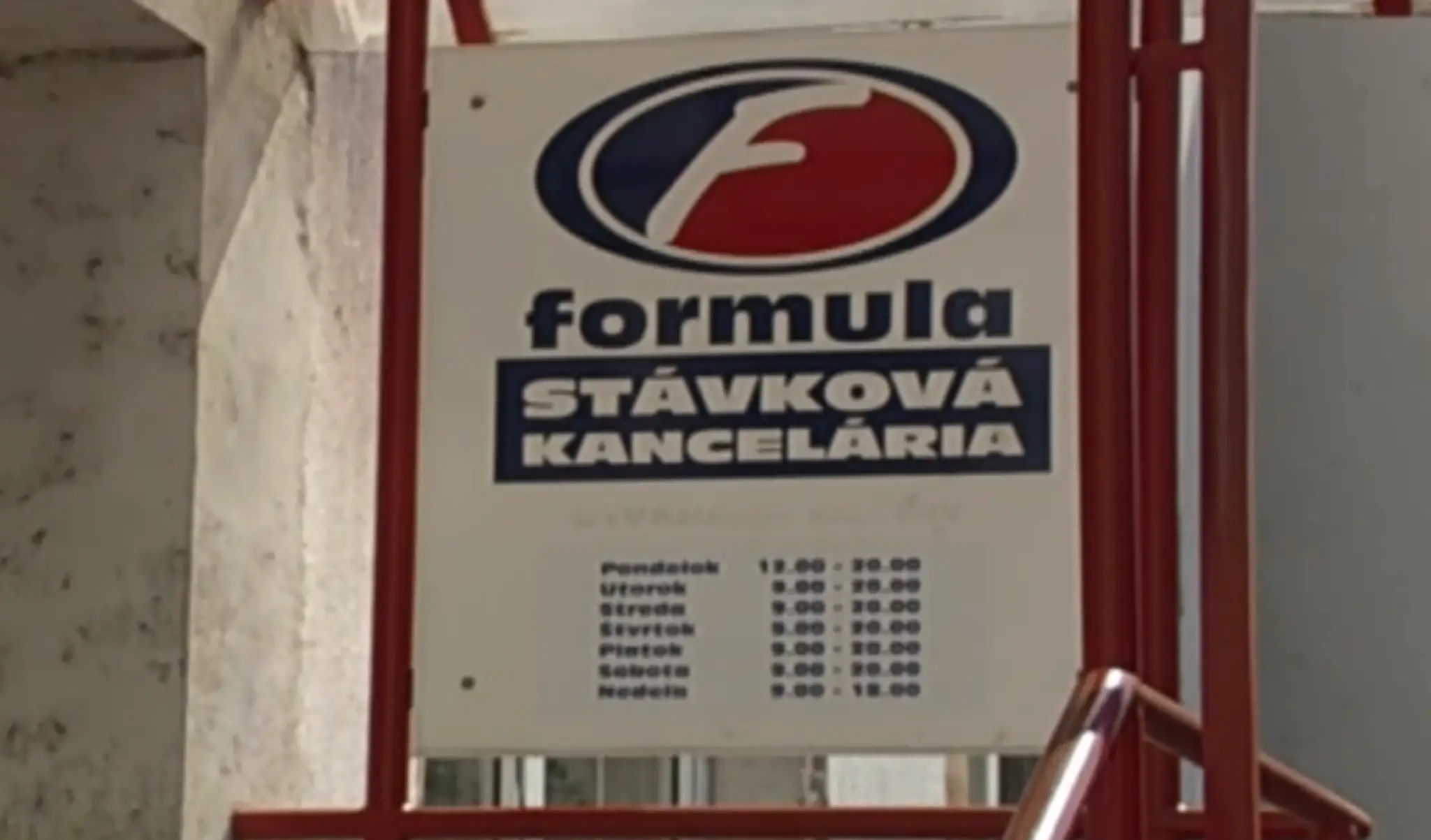 Stávková kancelária Formula