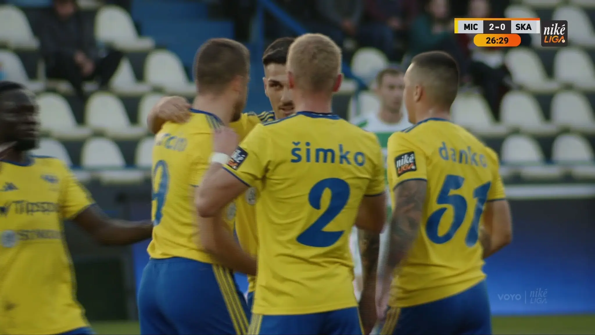 Gólová radosť futbalistov Michaloviec.