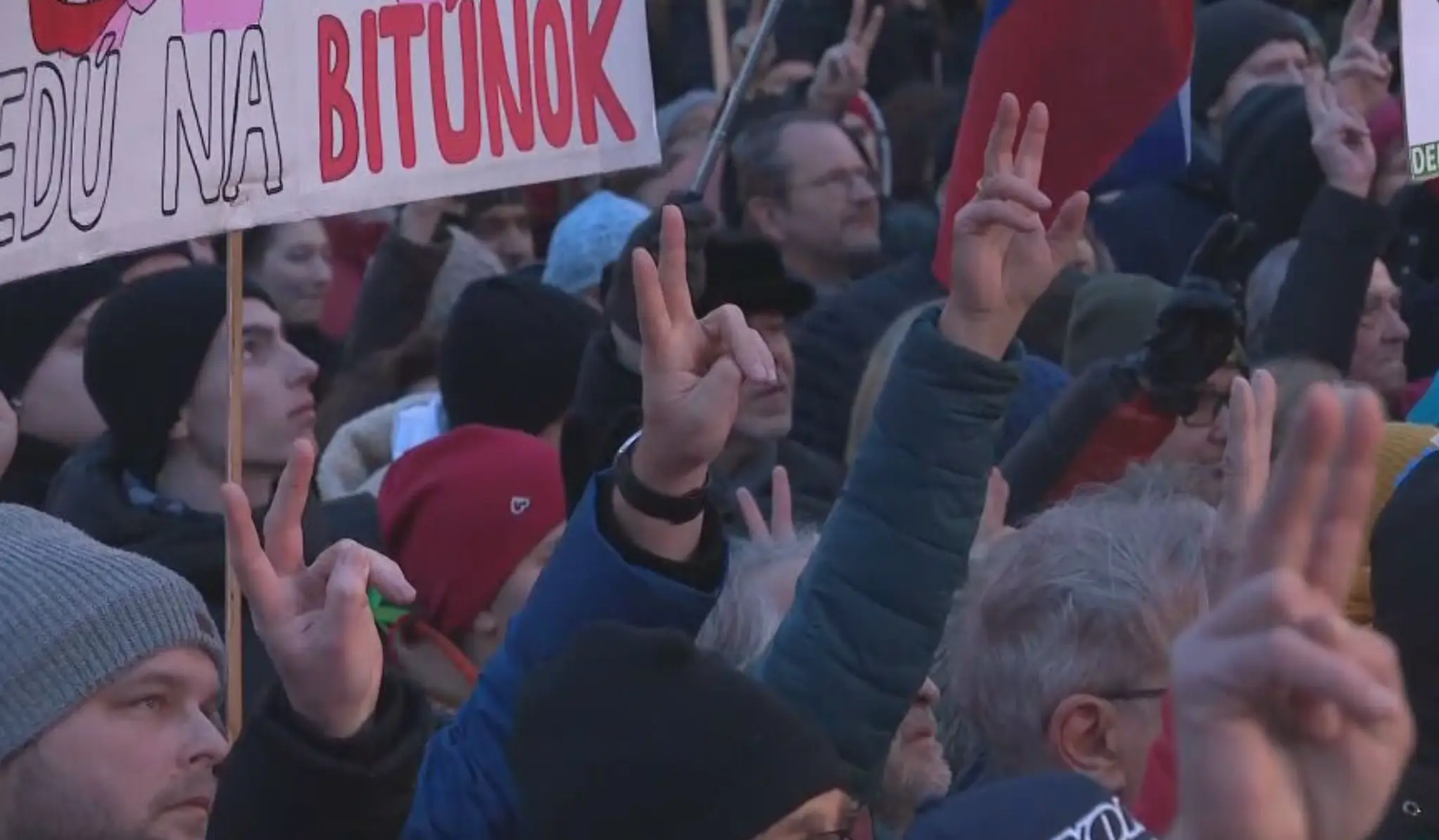 Protest v Bratislave