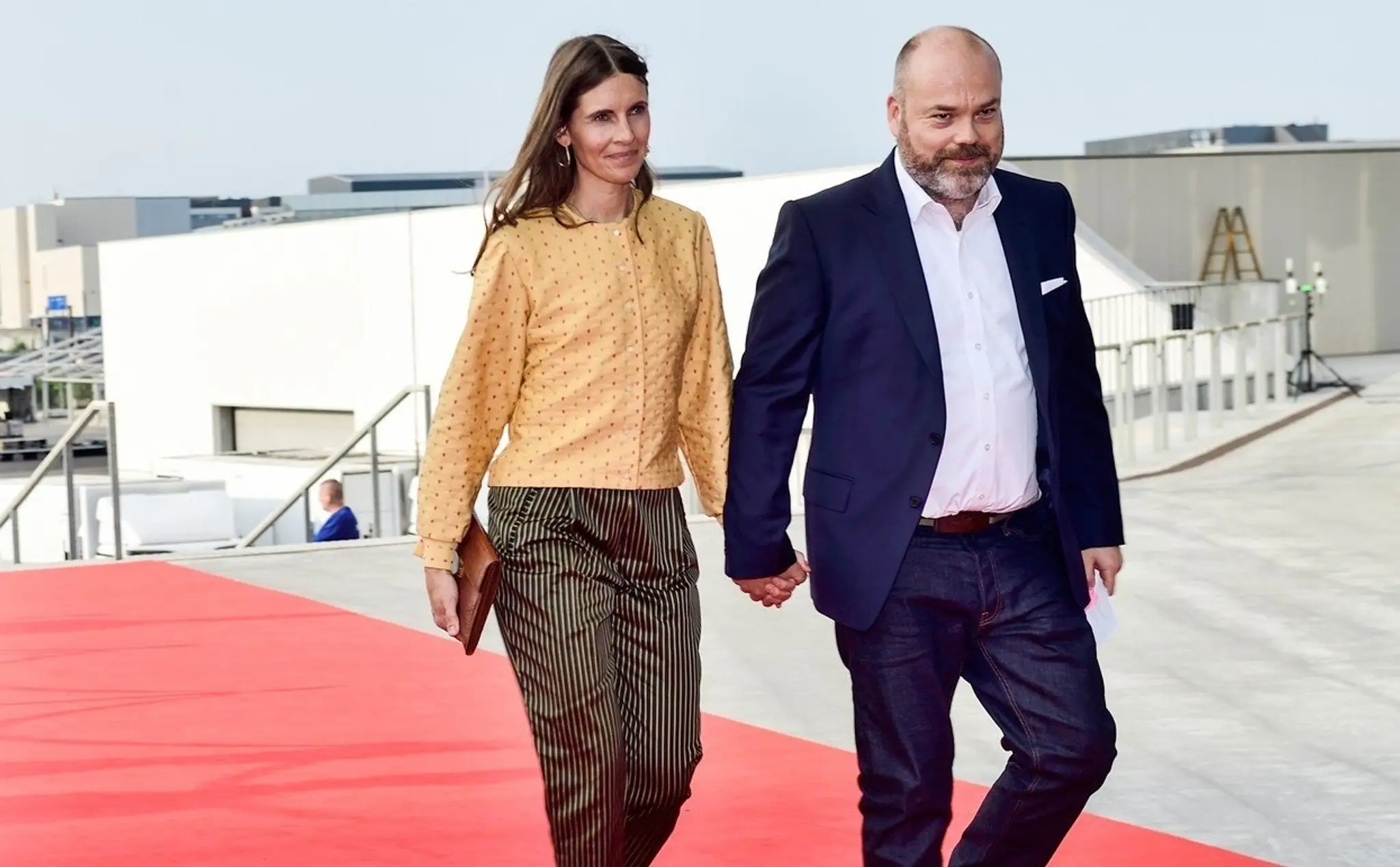 Anders Holch Povlsen s manželkou