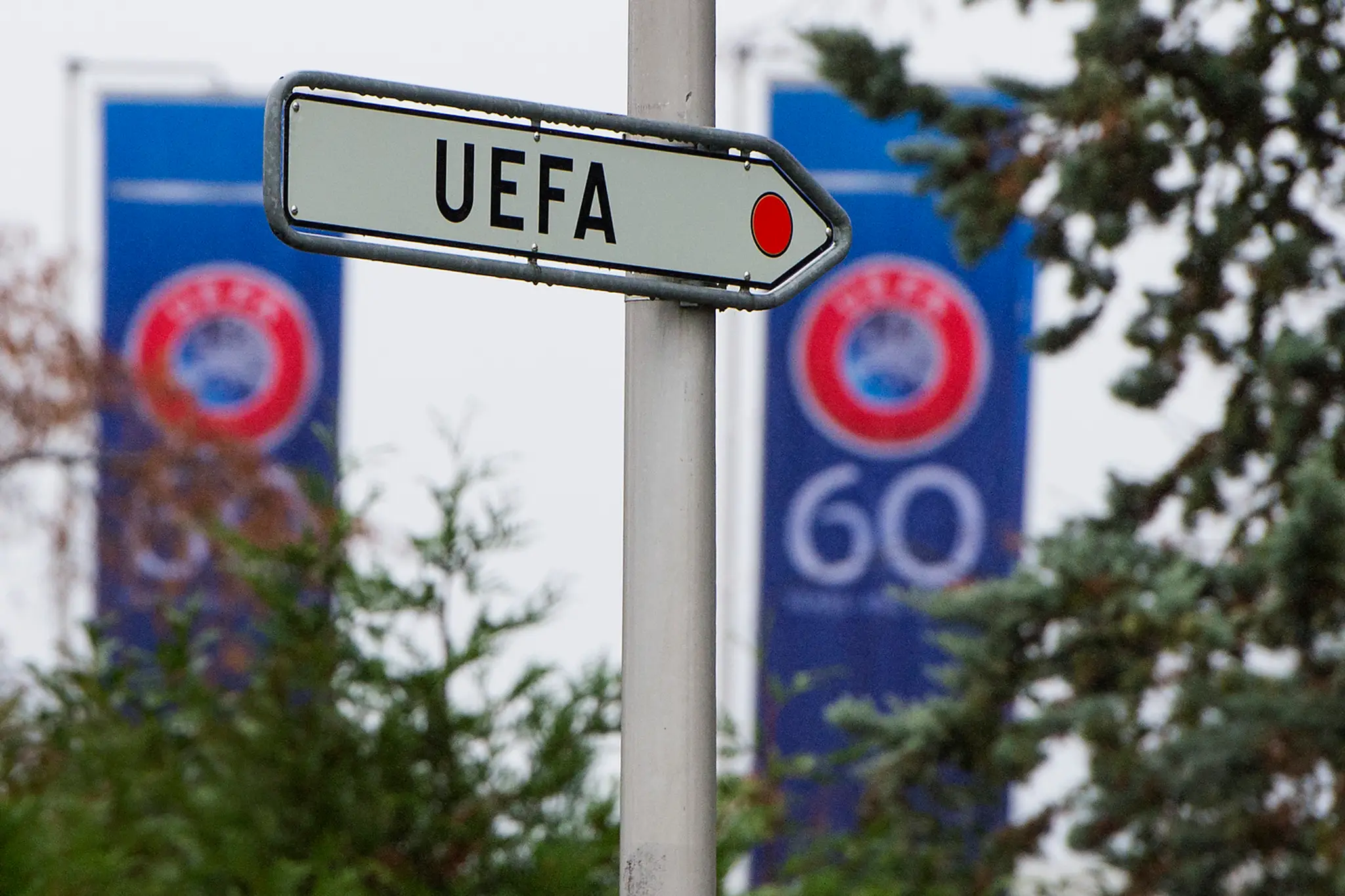 Značka UEFA.