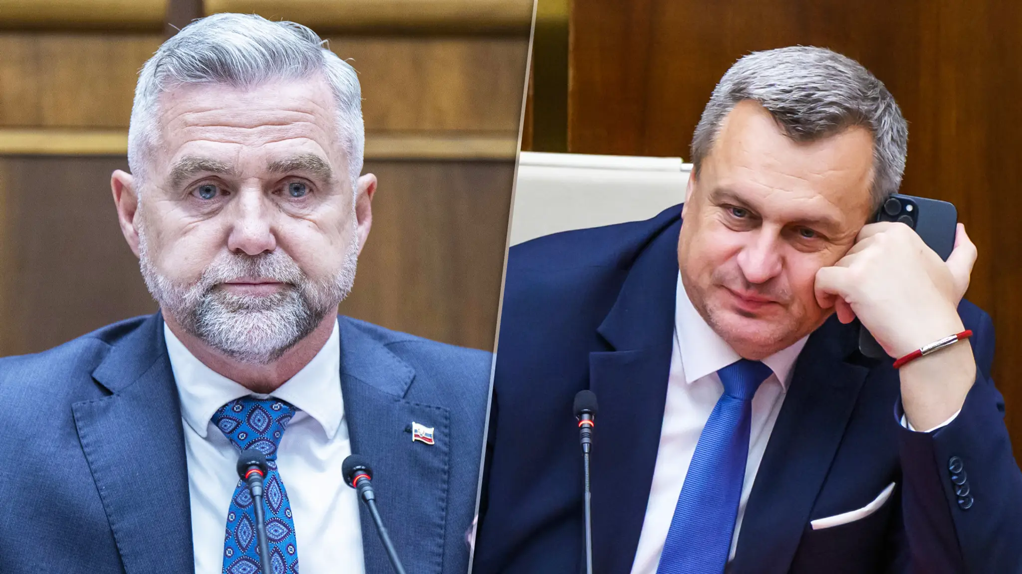 Tibor Gašpar a Andrej Danko 