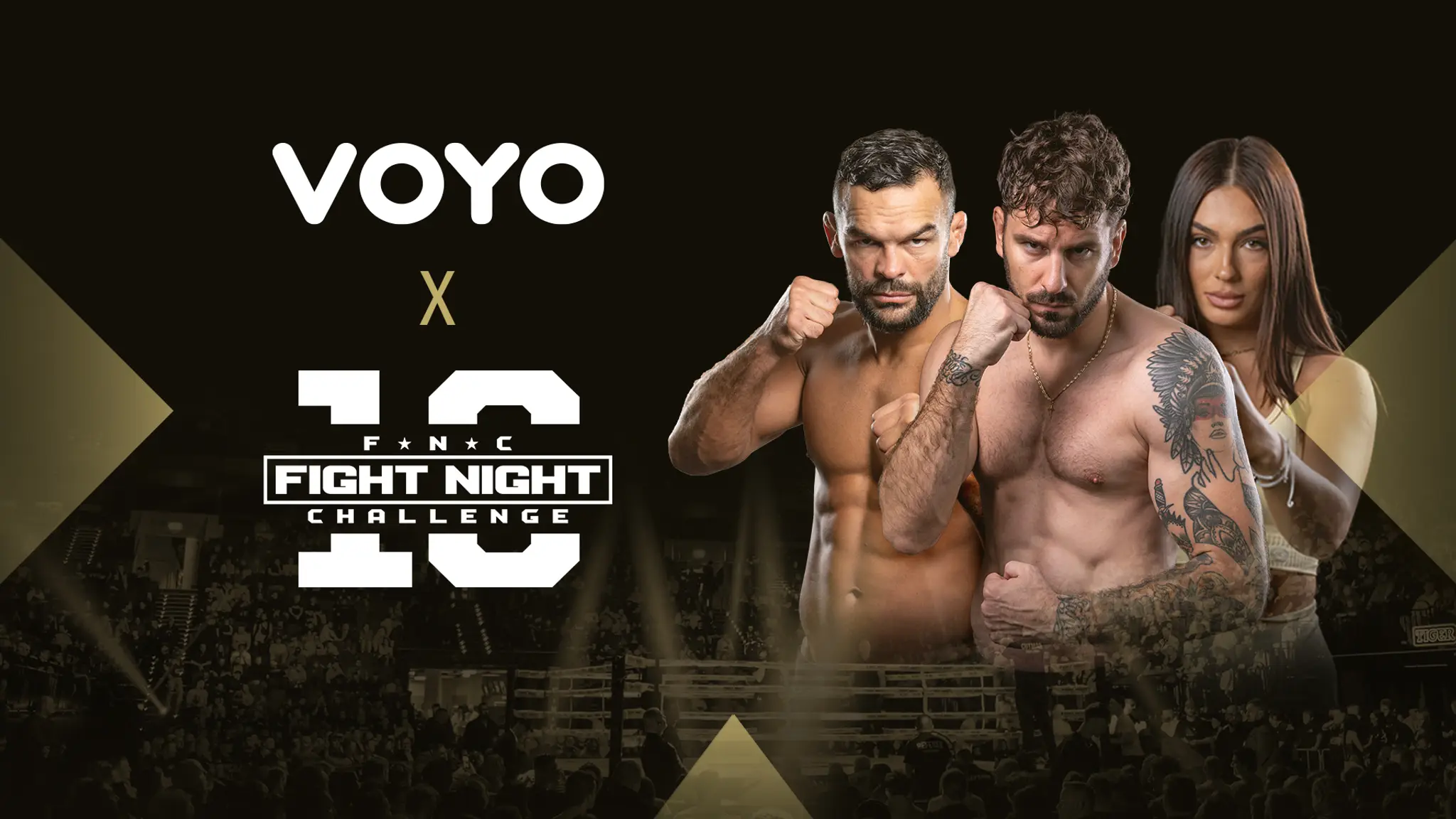 Sobota patrí galavečeru Fight Night Challenge. Sledujte ho exkluzívne na Voyo.