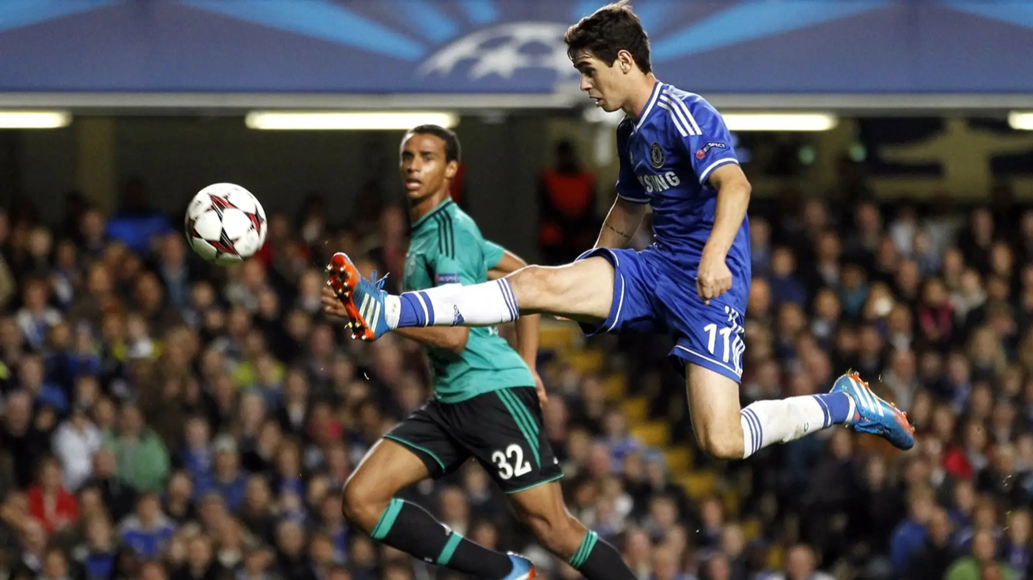 Brazílsky futbalista Oscar. (cropped)