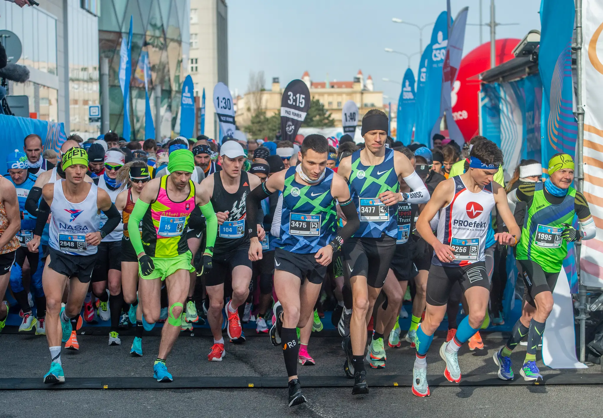Snímka z ČSOB maratónu 2022
