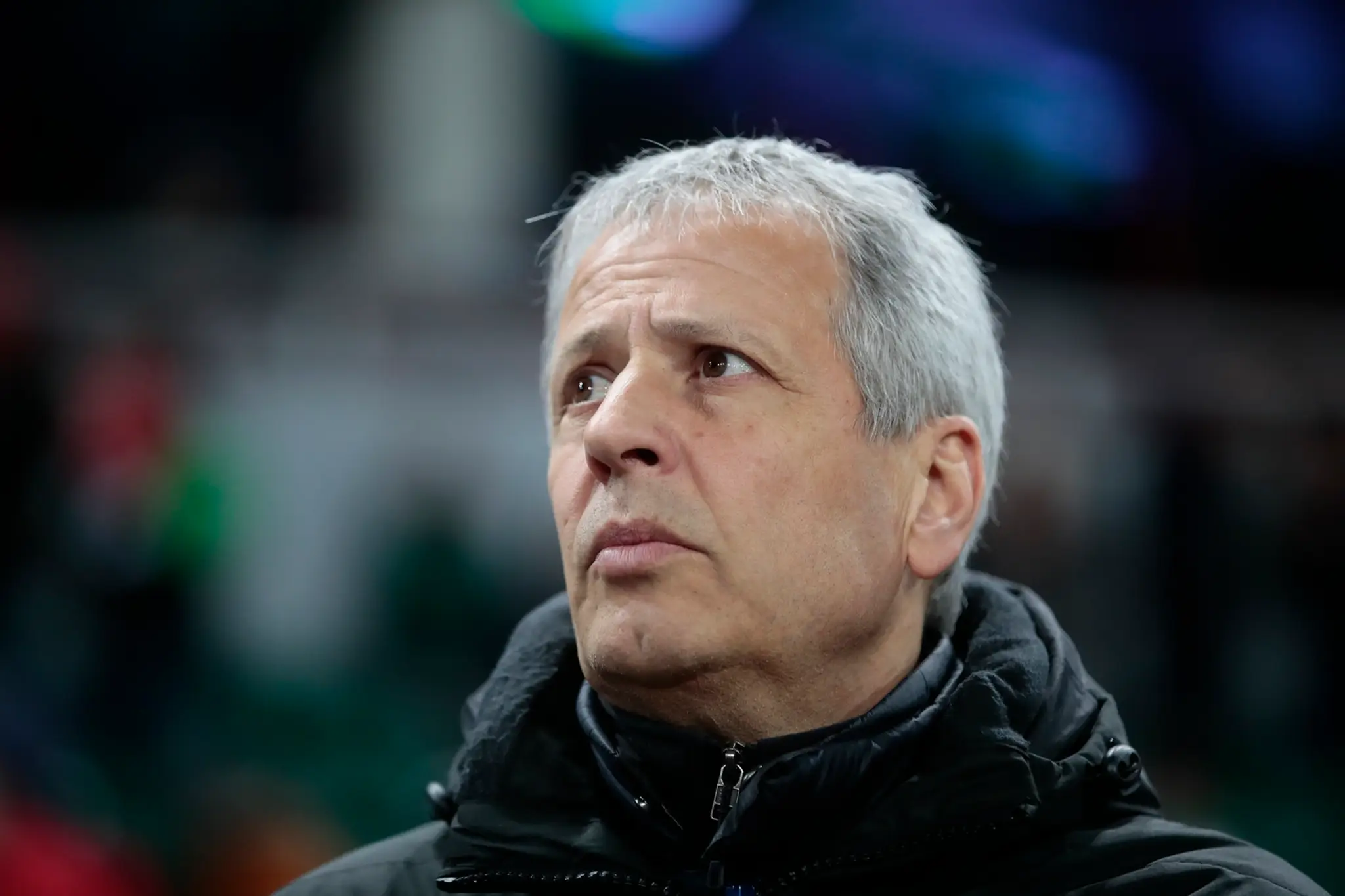 Na archívnej snímke z 22. februára 2018 tréner francúzskeho futbalového klubu OSG Nice Lucien Favre.