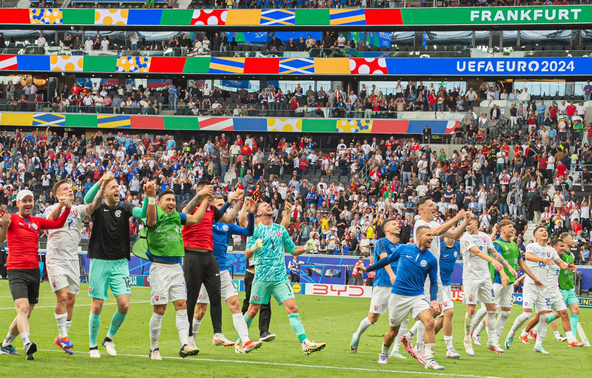 Slovenská reprezentácia na ME.