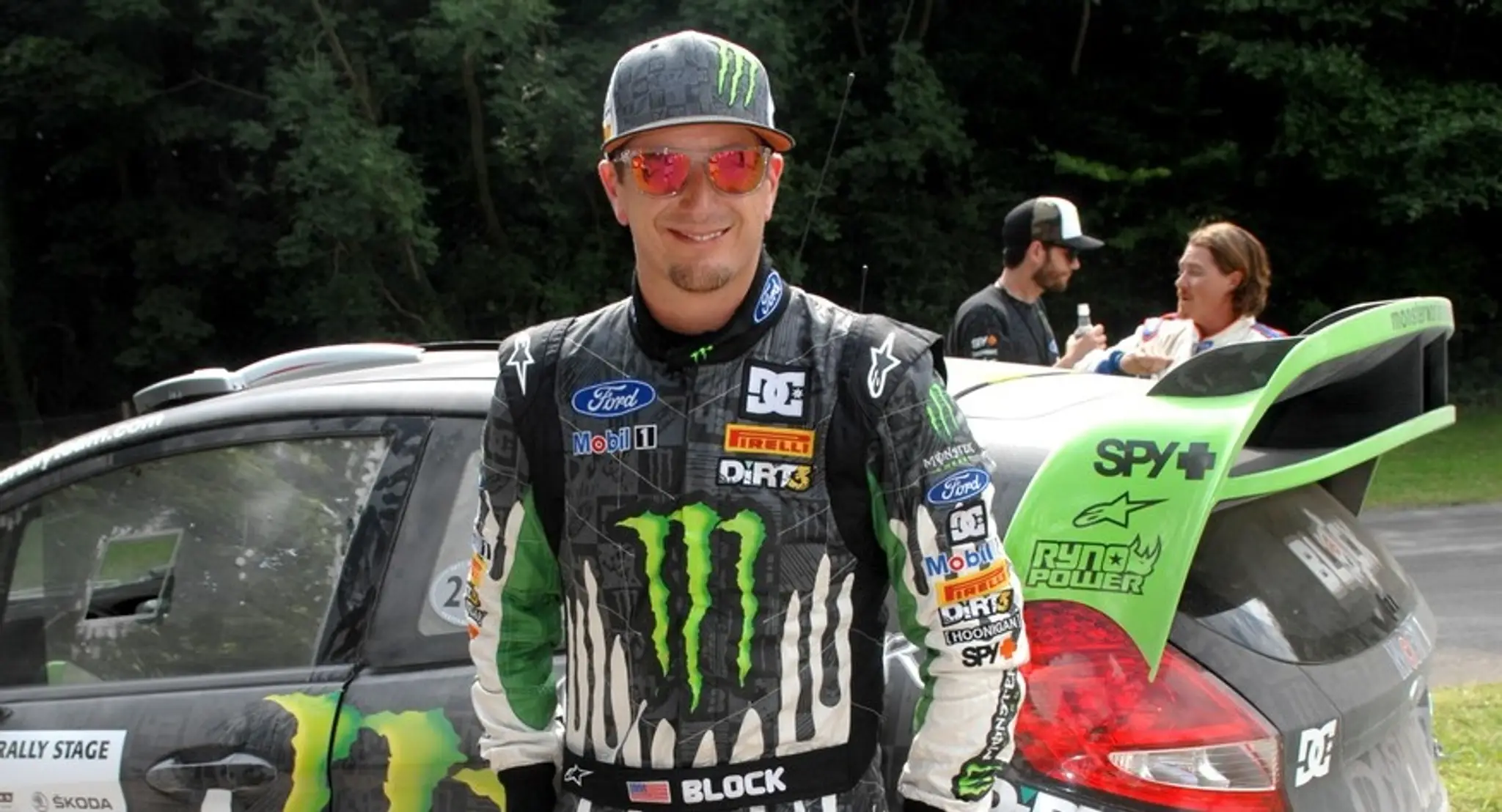 Pretekár Ken Block na archívnej snímke z roku 2011.