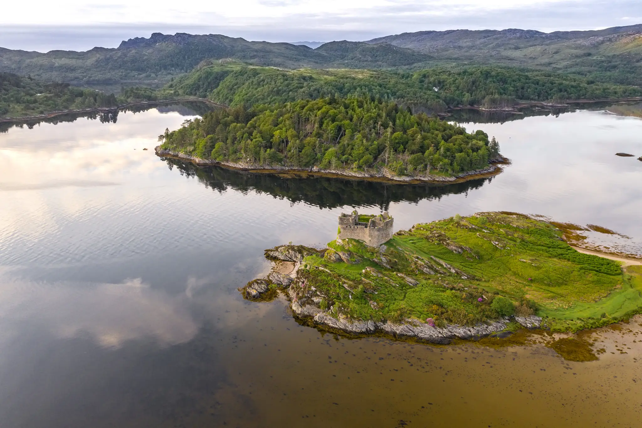 Škótsky ostrov Eilean an Fheidh 