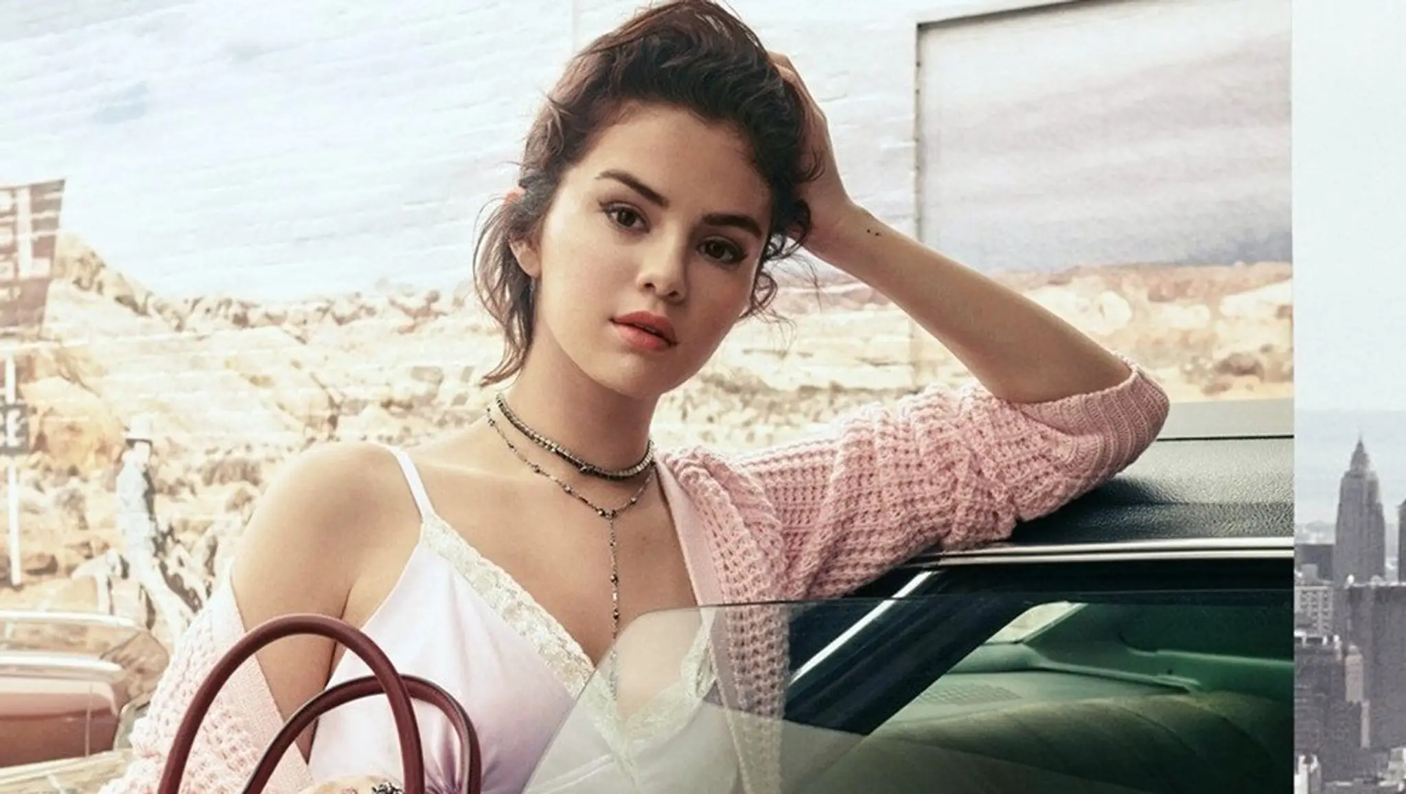 Selena Gomez pre Coach