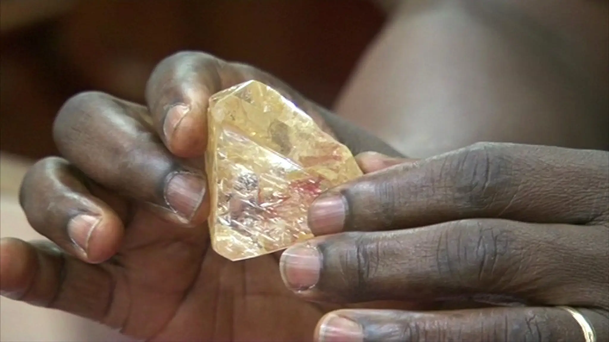 Nájdený diamant. 