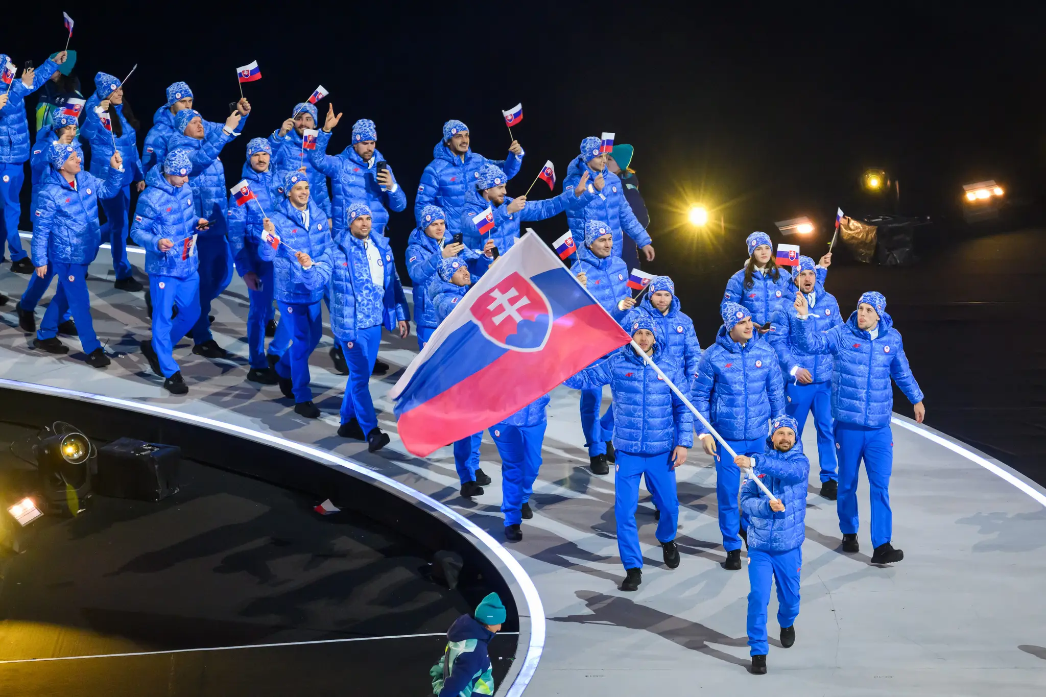 Slovenská výprava na otváracom ceremoniáli ZOH 2026