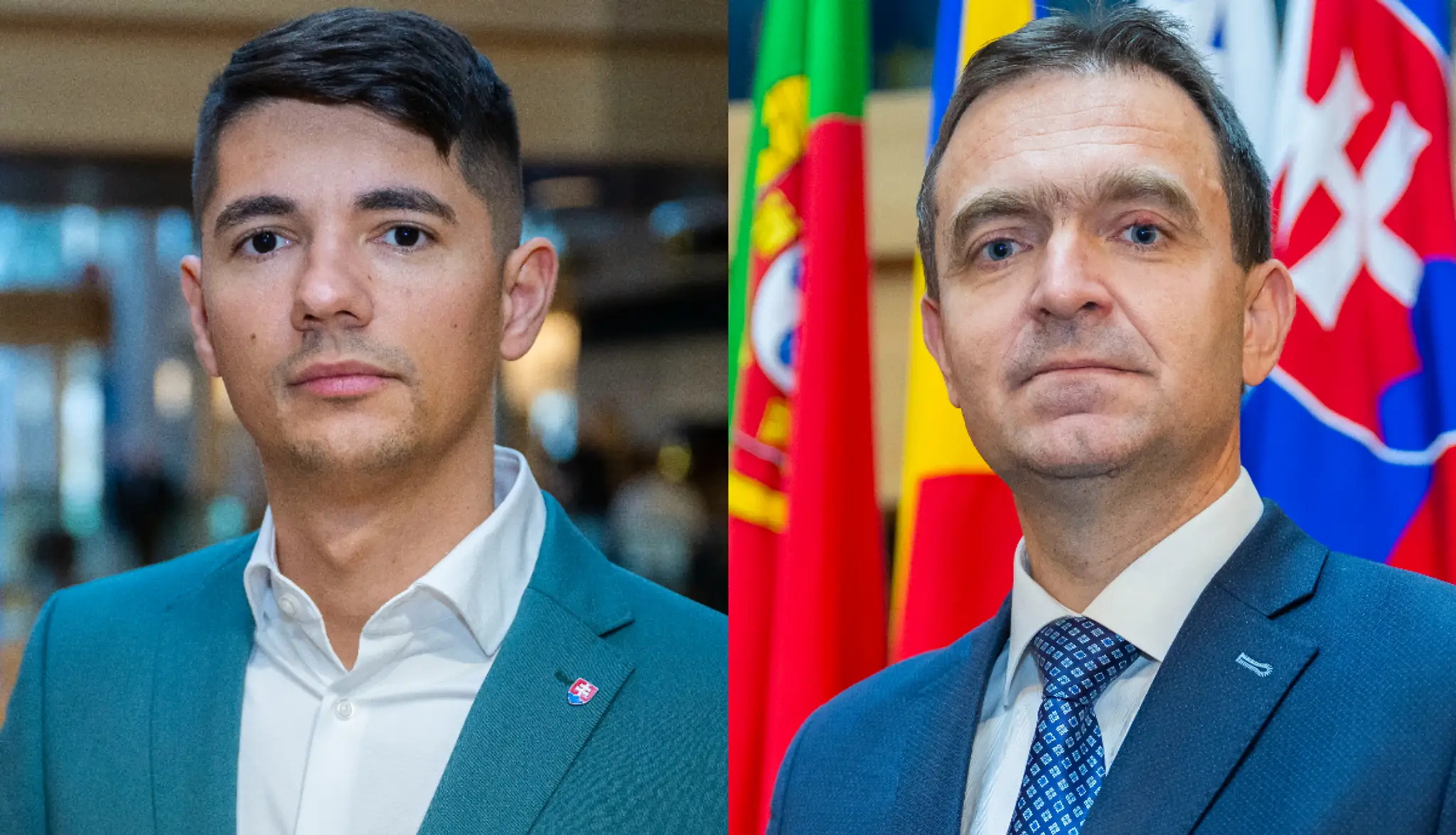 Erik Kaliňák (Smer) a Ľudovít Ódor (PS)