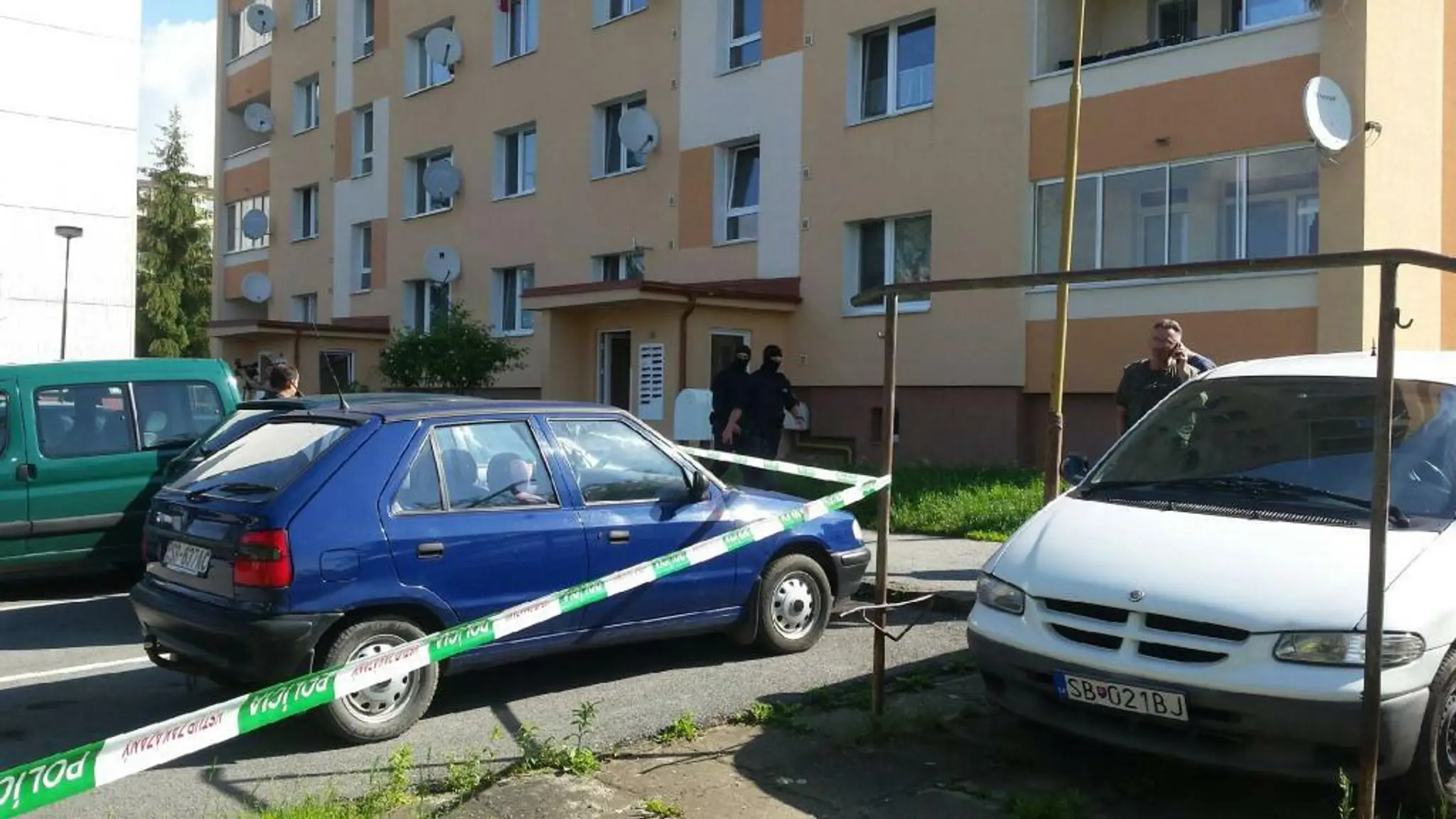 Zásah kukláčov na východ Slovenska.
