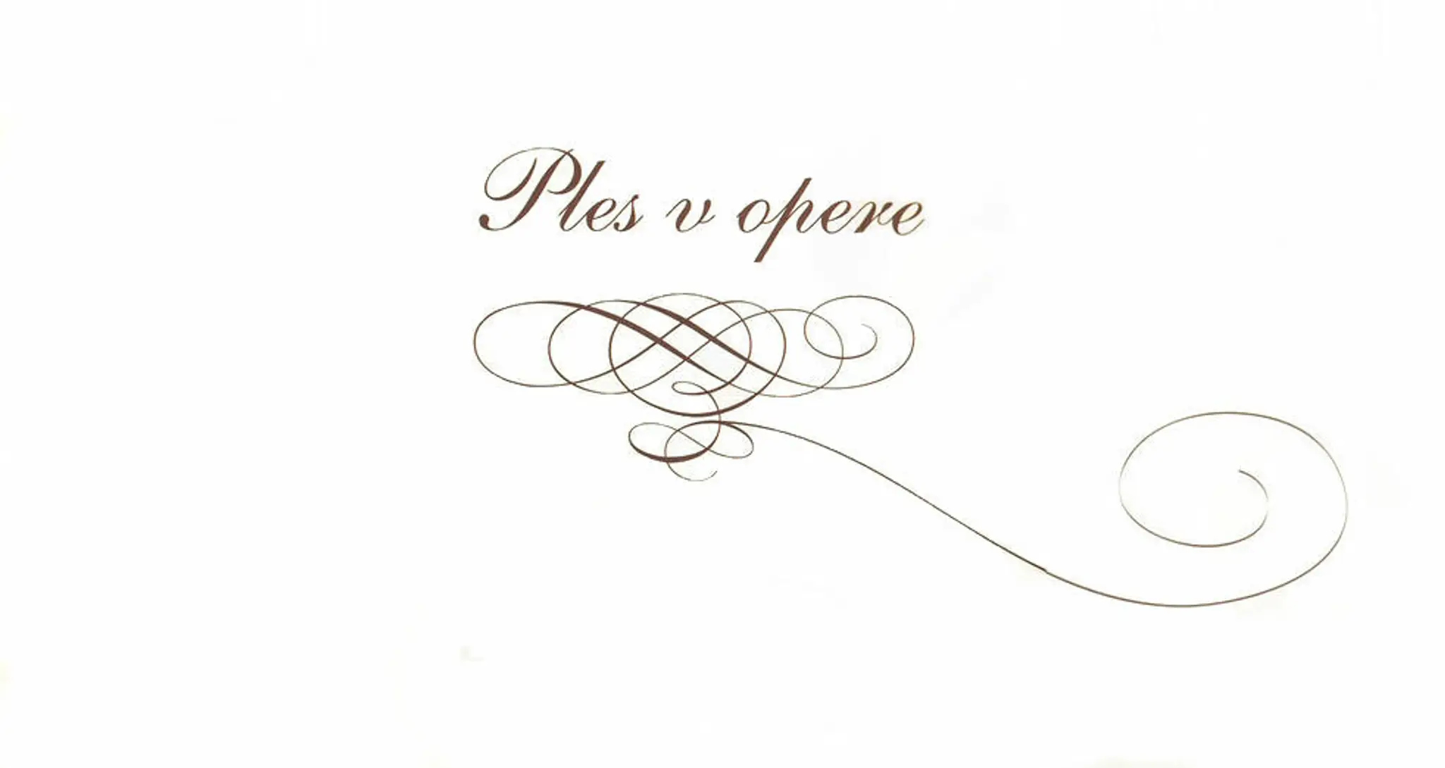 Ples v opere