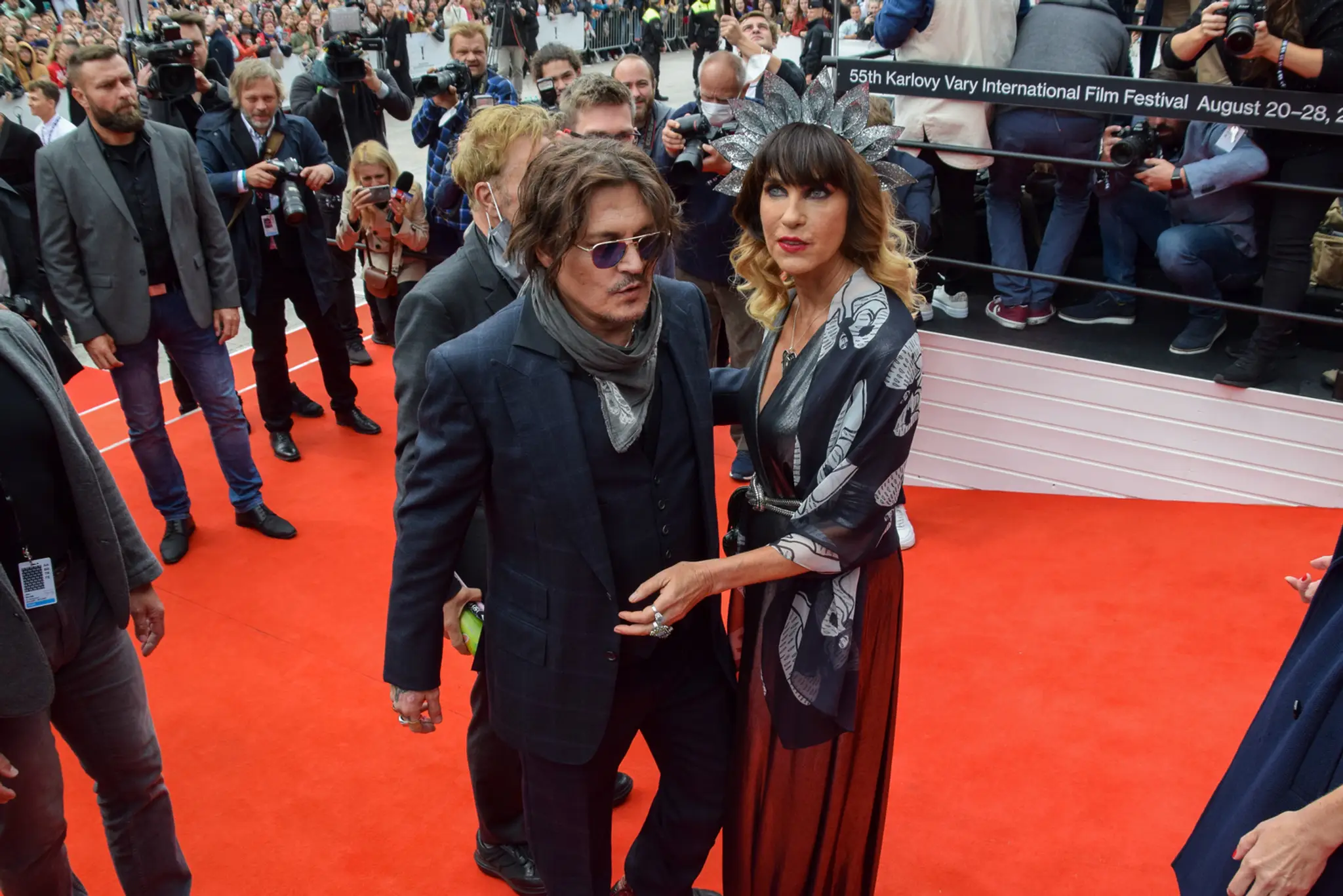 Johnny Depp na MFF KV