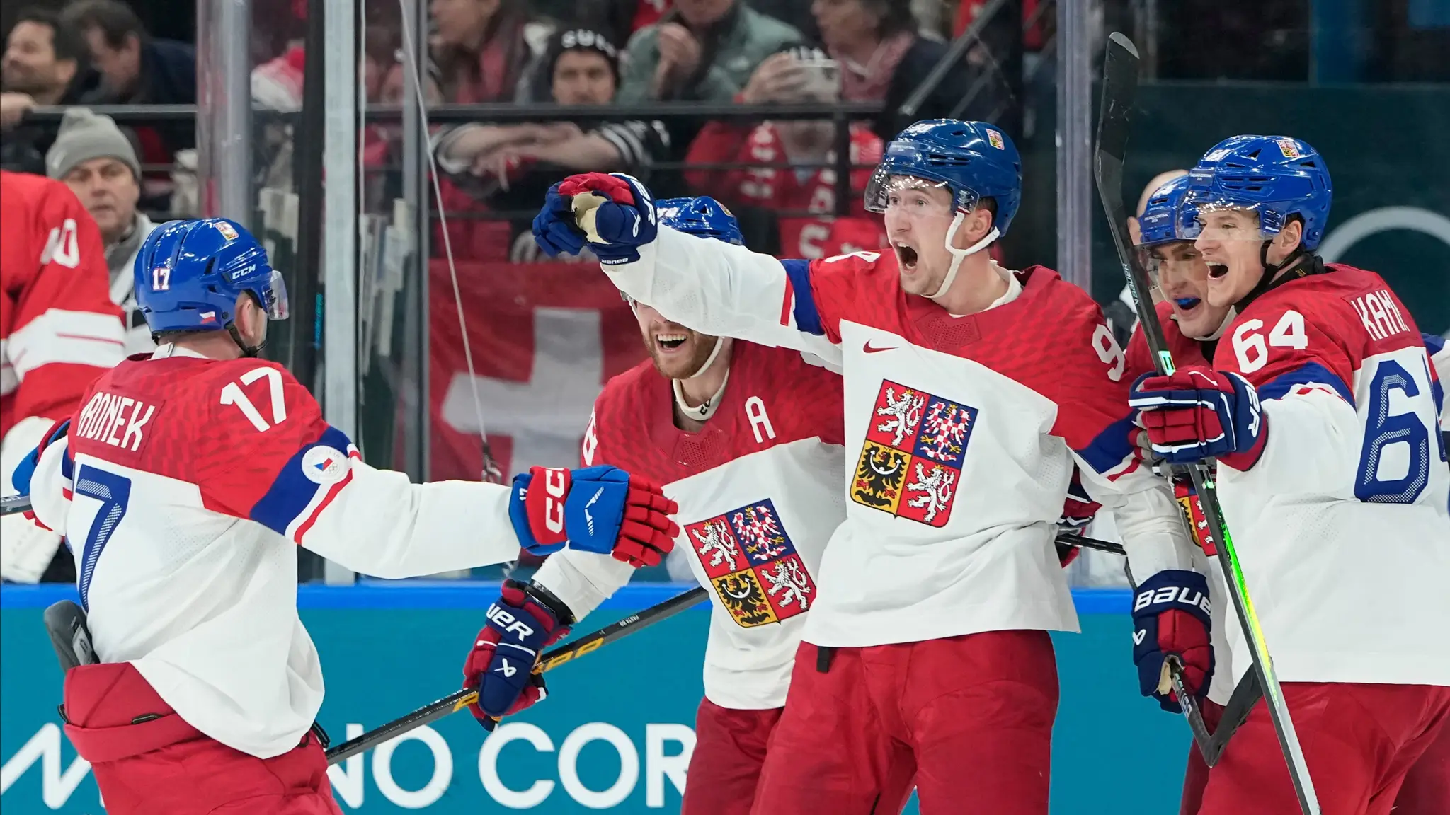 Českí hokejisti na ZOH 2026