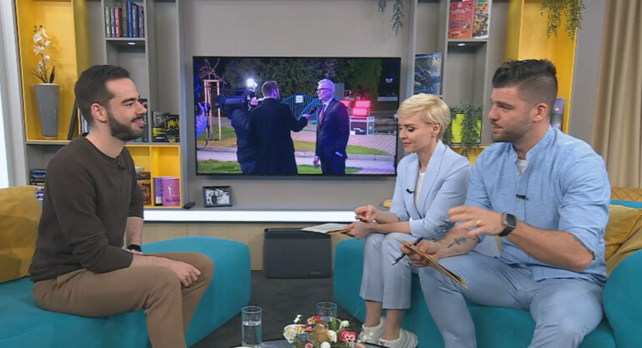 Martin Lachkovič v Teleráne.
