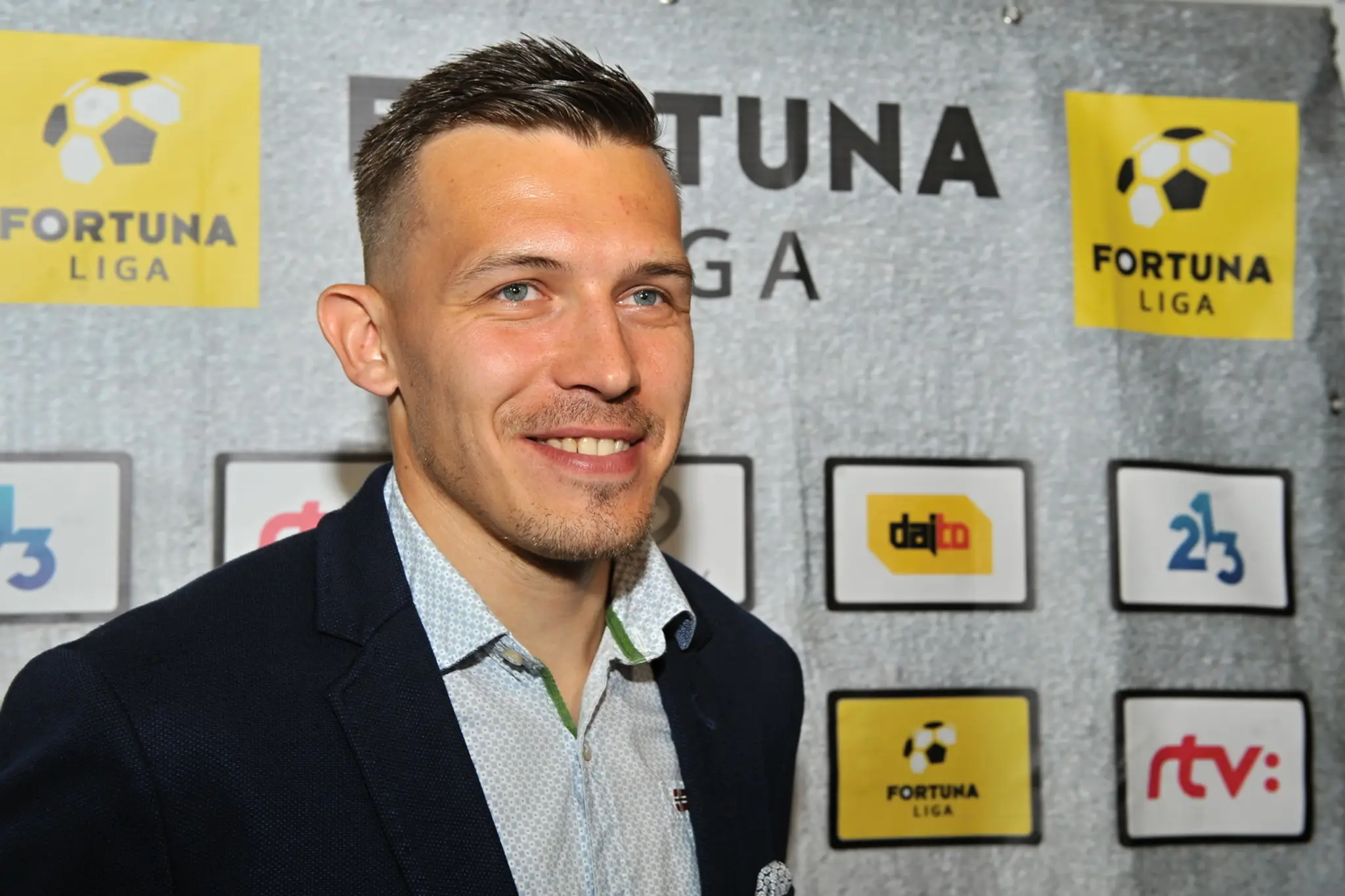 Na snímke najlepší hráč sezóny Fortuna ligy 20162017 Filip Hlohovský z MŠK Žilina.