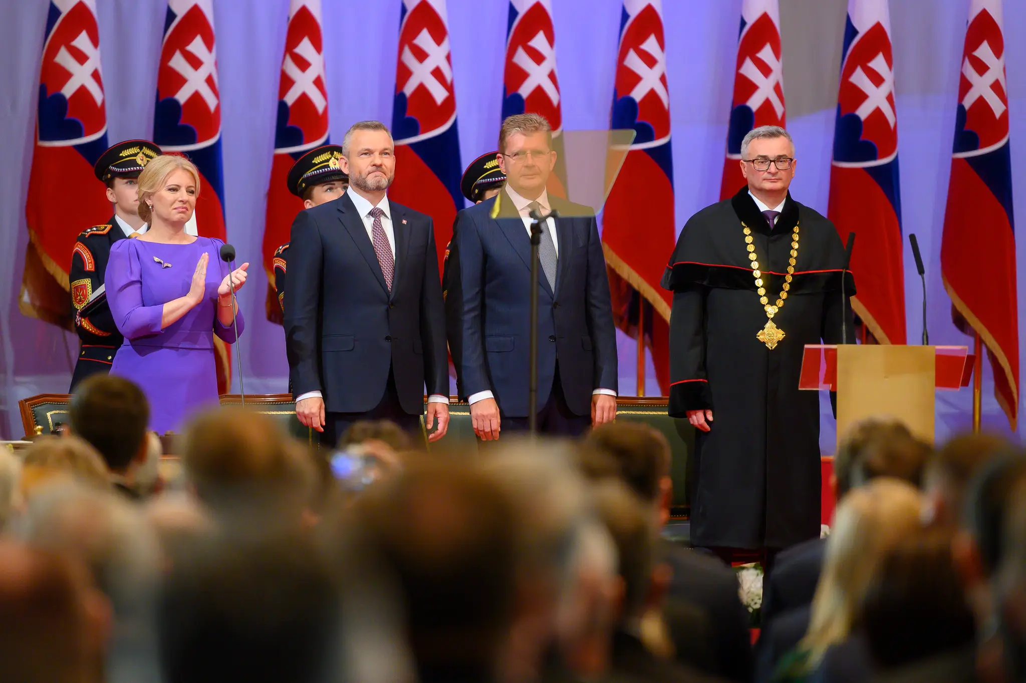 Inaugurácia prezidenta Petra Pellegriniho.
