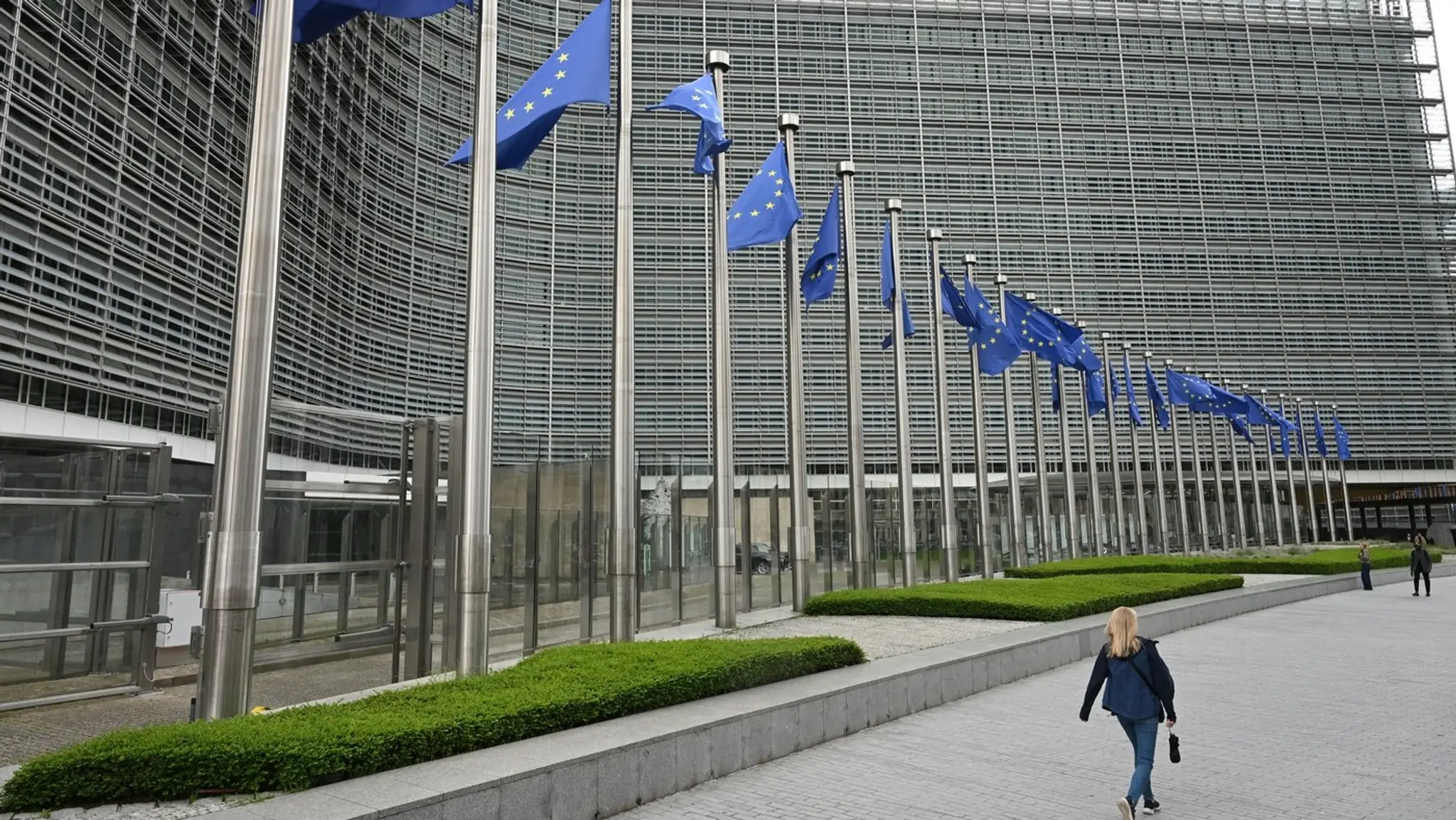 Sídlo Európskej komisie v Bruseli. Ilustračná snímka. 