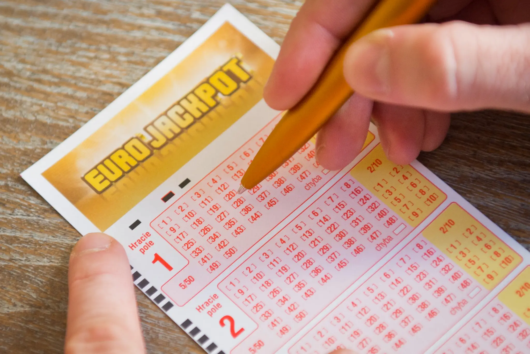Eurojackpot. Ilustračná snímka