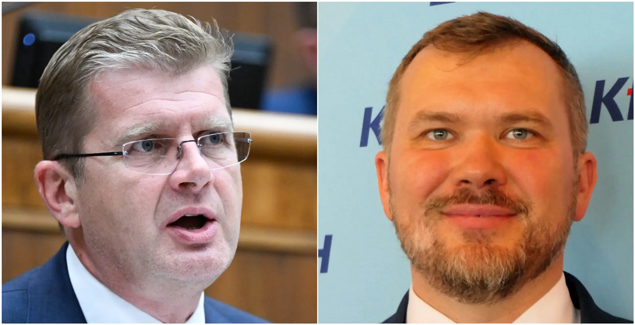 Peter Žiga a Viliam Karas