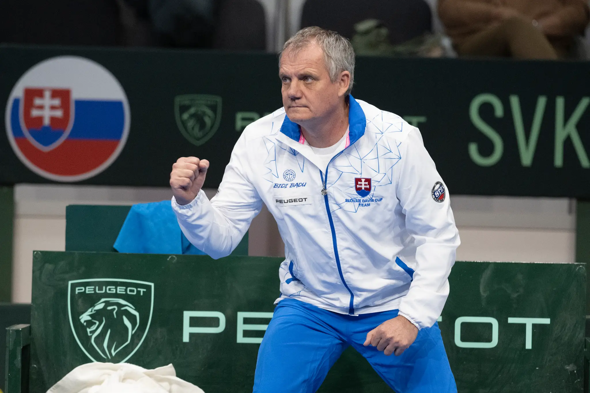 Kapitán daviscupového tímu Slovenska Tibor Tóth.