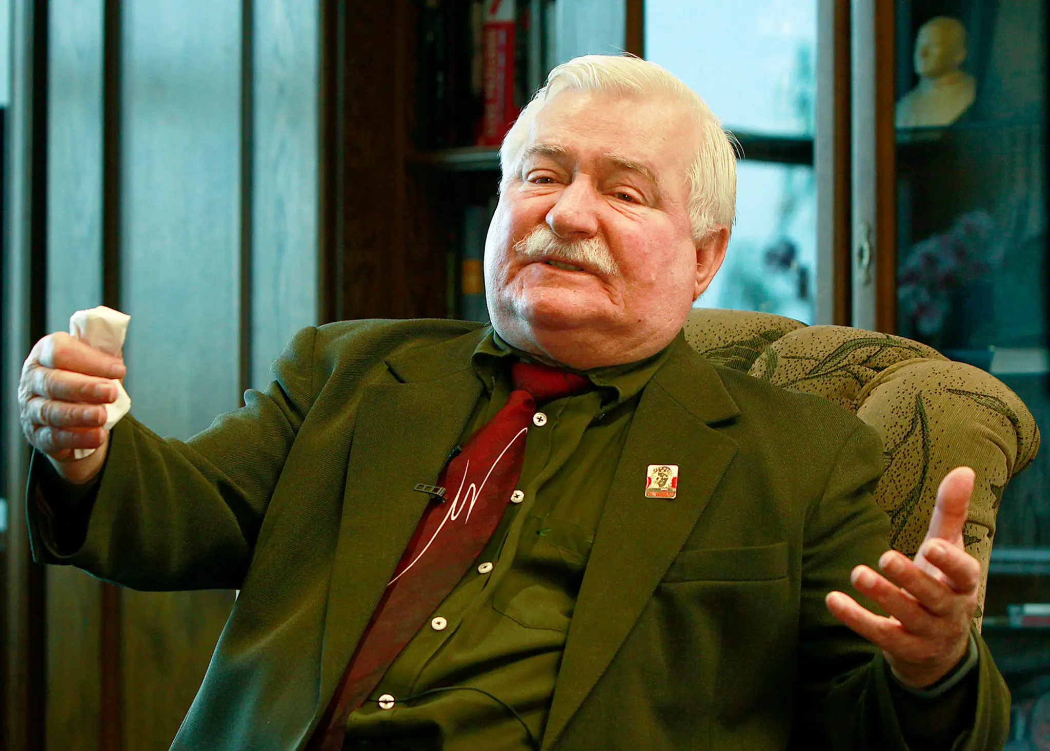 Bývalý poľský prezident Lech Walesa.