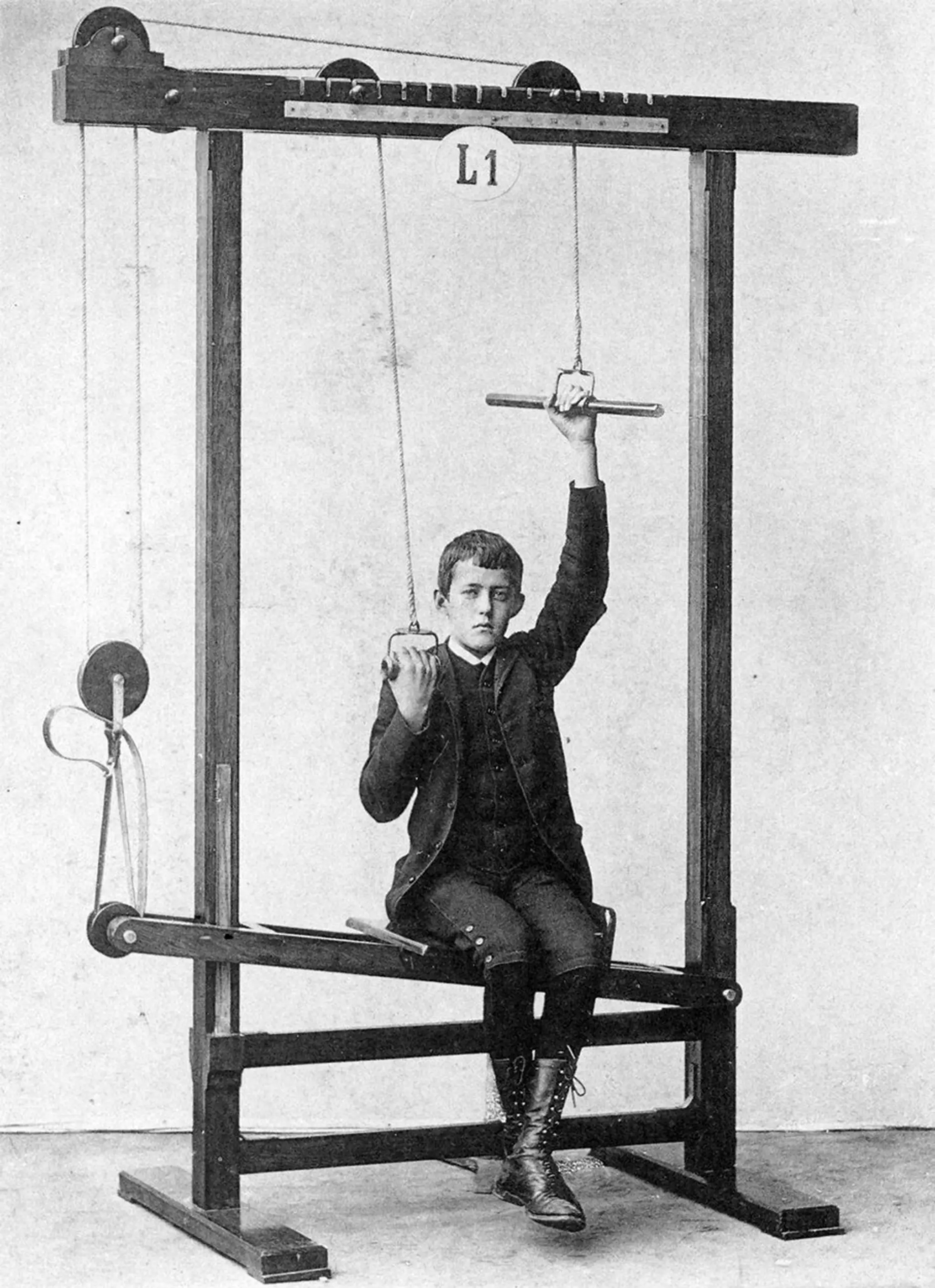 Posilňovňa z roku 1892.