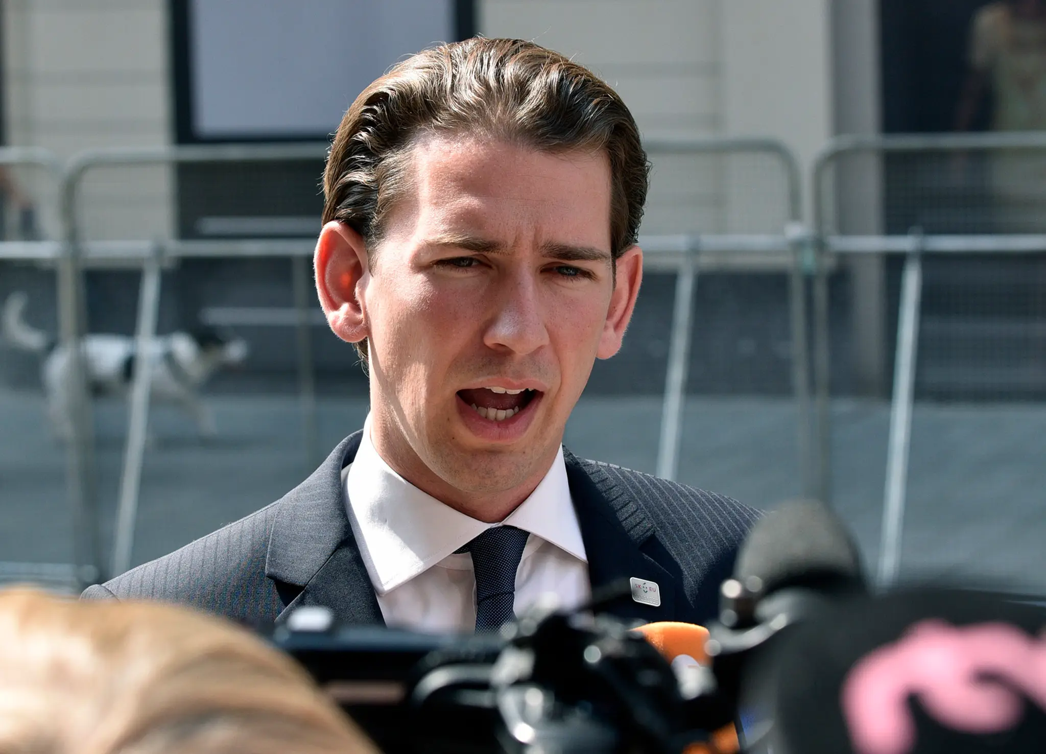 Rakúsky minister zahraničných vecí Sebastian Kurz.