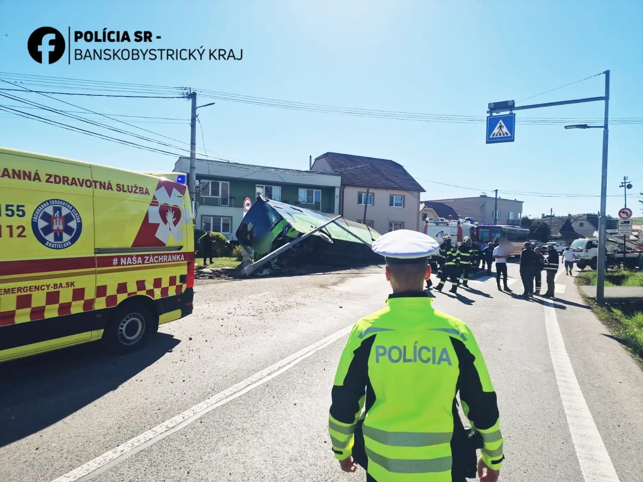 Ranná nehoda autobusu
