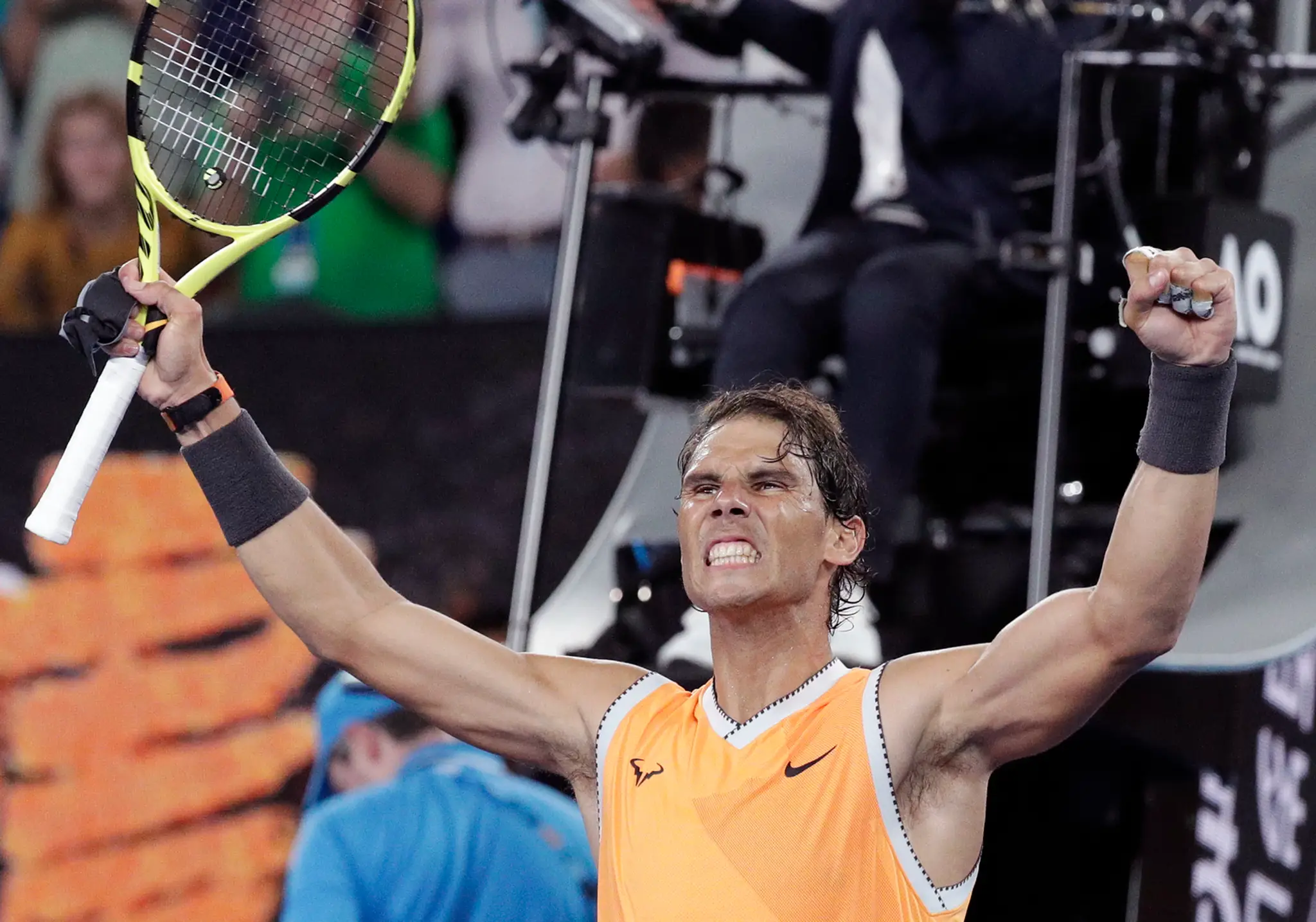 Tenista Rafael Nadal vo štvrťfinále Australian Open.
