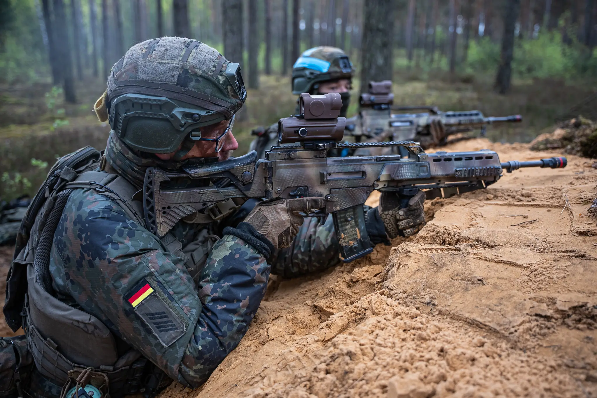 Bundeswehr, nemeckí vojaci ilustračná fotka