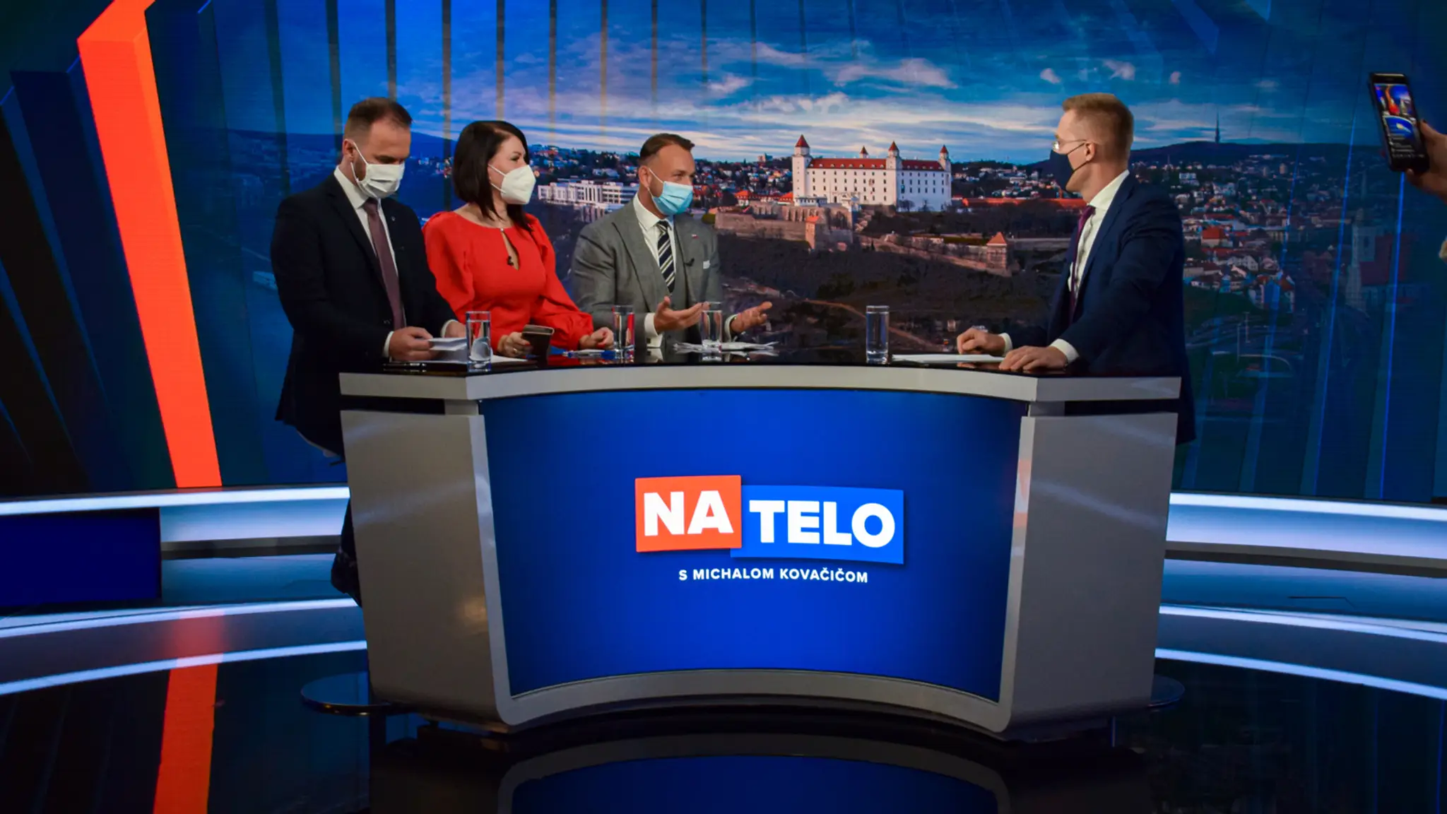 M. Šipoš, J. B. Cigániková, M. Š. Eštok v Na telo.
