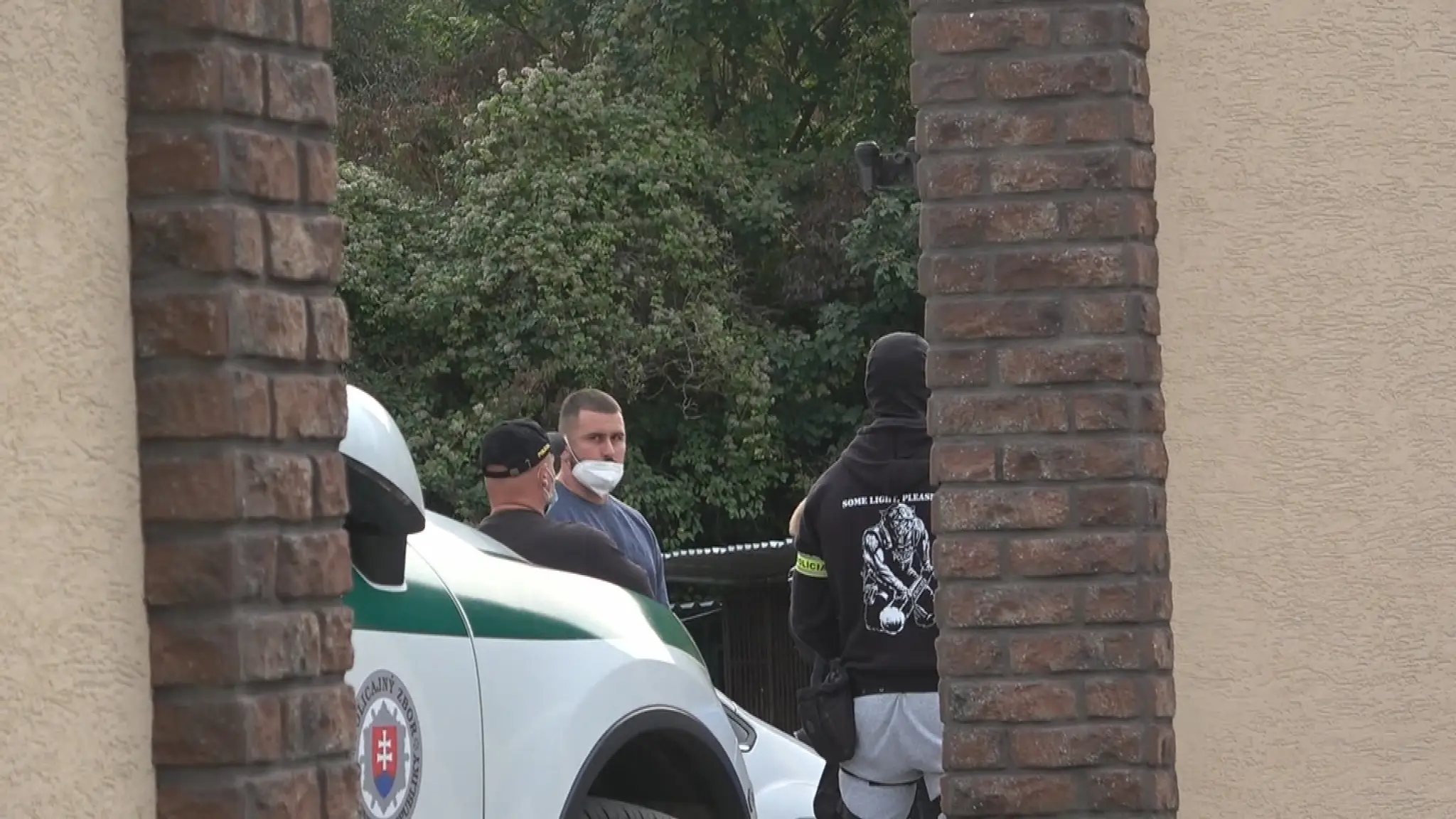 Policajná akcia Chikara, pri ktorej bol zadržaný aj Dávid Lukáč.