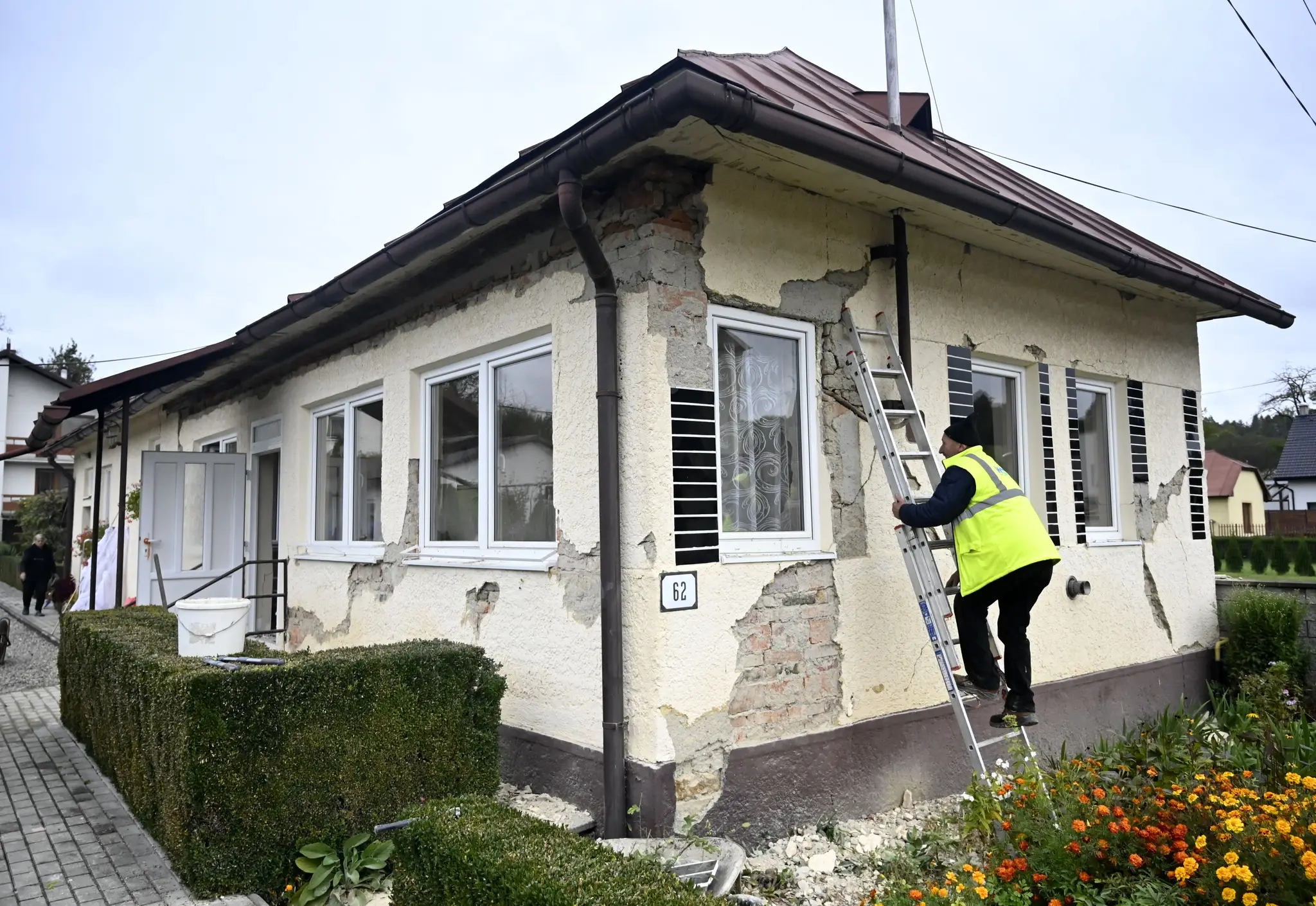 Zemetrasenie v obci Baškovce