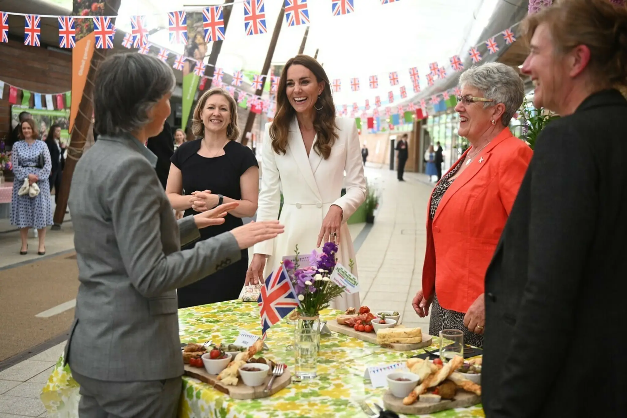 Kate na recepcii lídrov krajín G7