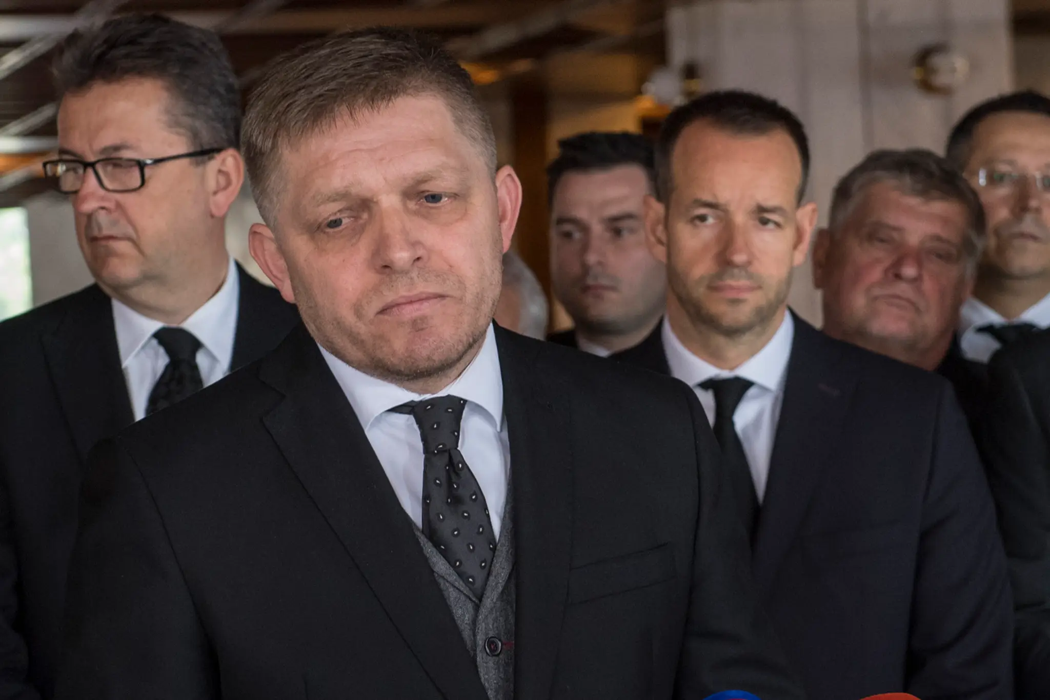 Robert Fico v parlamente.